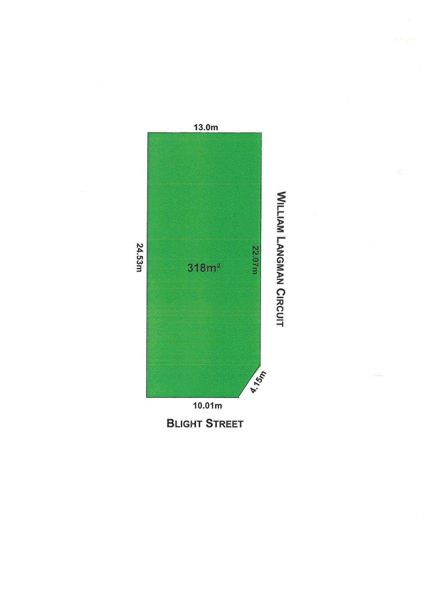 Floorplan of Homely residentialLand listing, 12 Blight Street, Ridleyton SA 5008