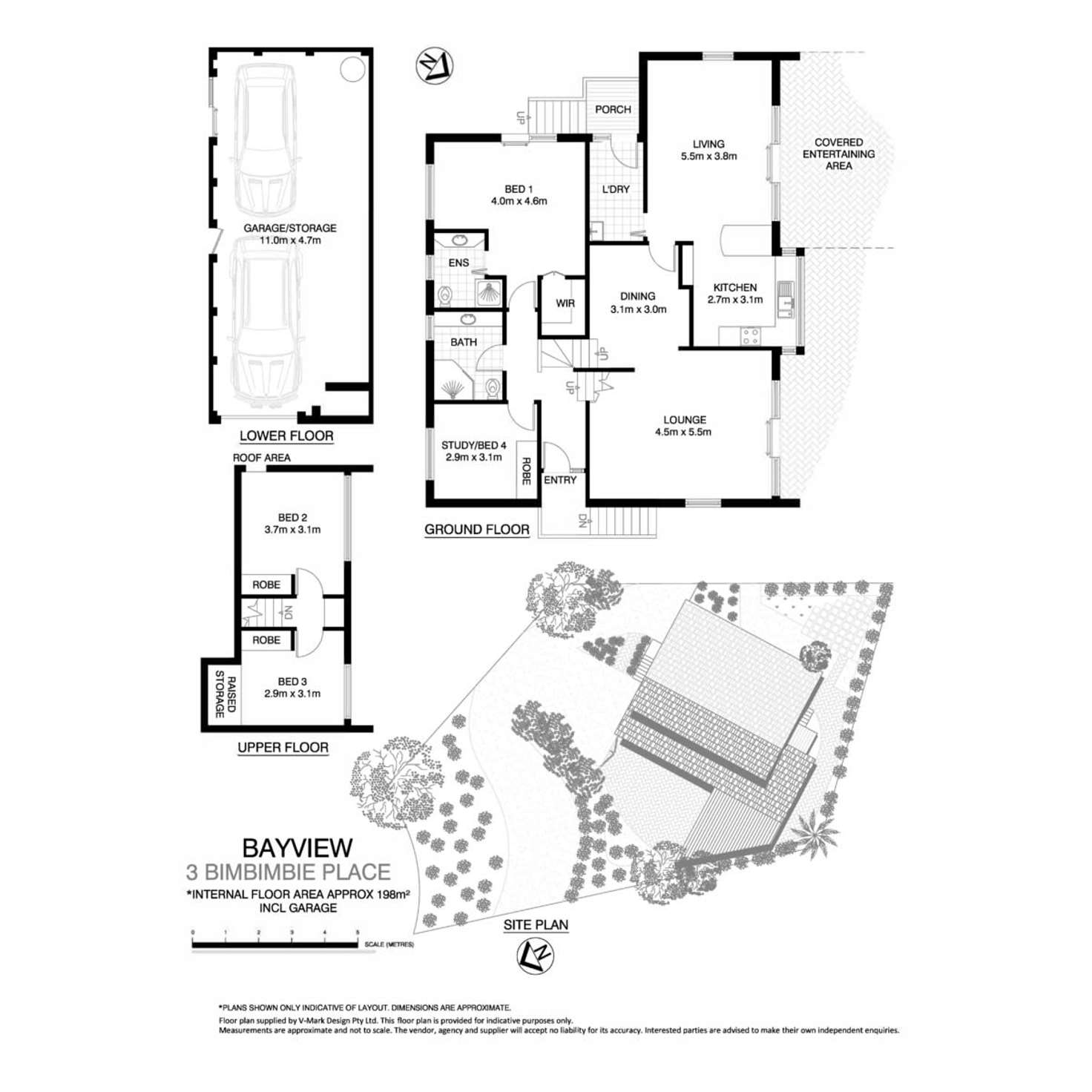 Floorplan of Homely house listing, 3 Bimbimbie Place, Bayview NSW 2104