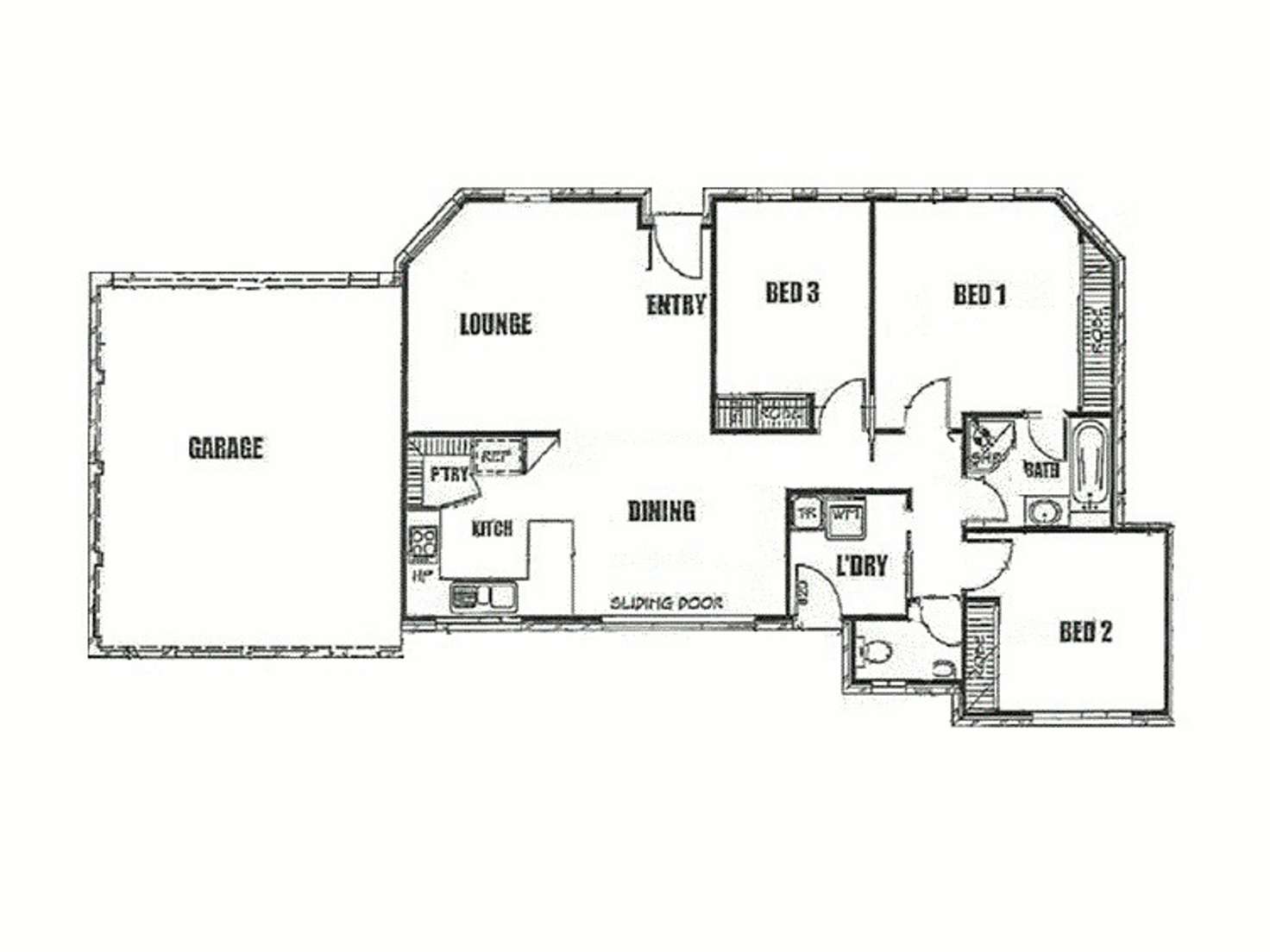 Floorplan of Homely unit listing, 2/50 Crellin Avenue, Altona Meadows VIC 3028