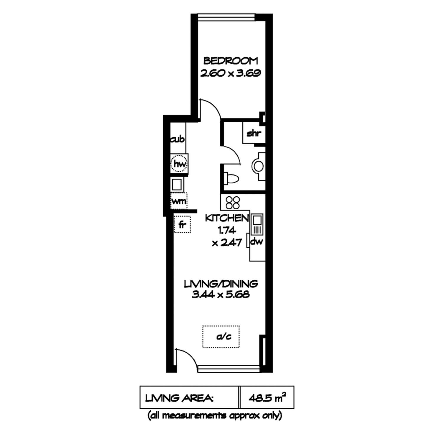 Floorplan of Homely apartment listing, 119/9 Paxtons Walk, Adelaide SA 5000