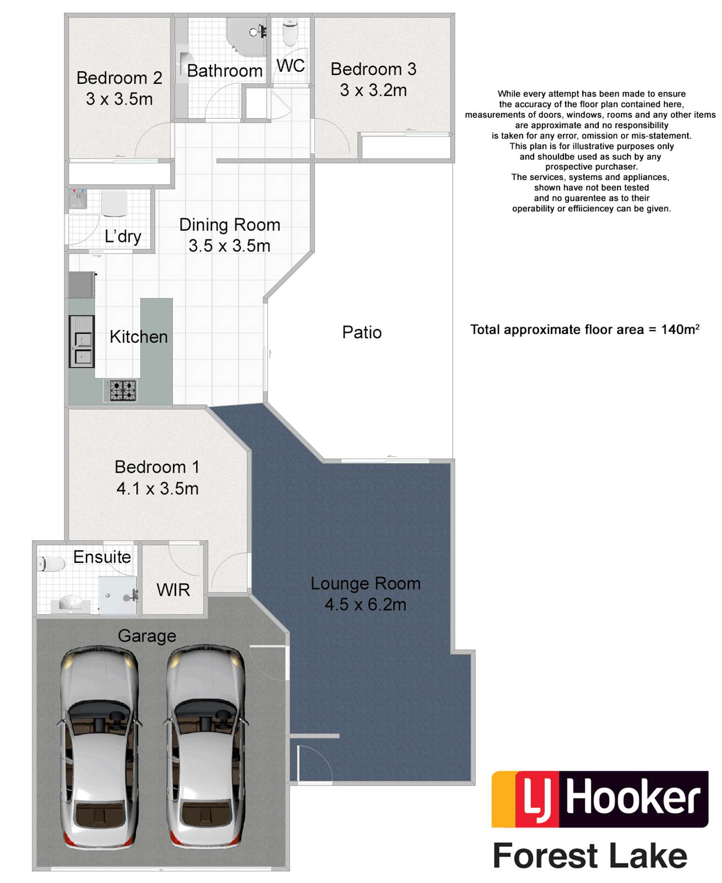 Floorplan of Homely house listing, 16 Fraser Place, Forest Lake QLD 4078