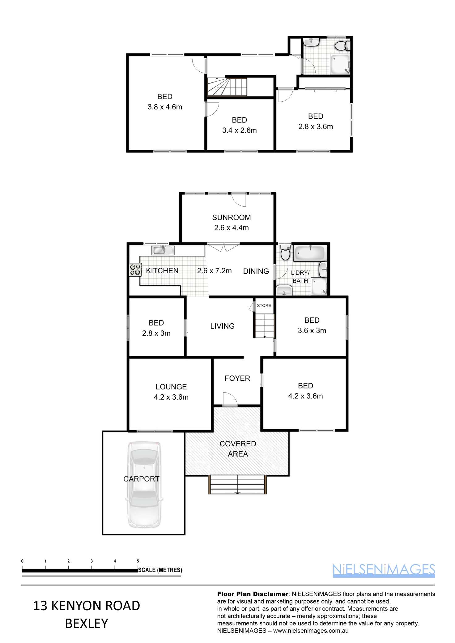 Floorplan of Homely house listing, 13 Kenyon Road, Bexley NSW 2207