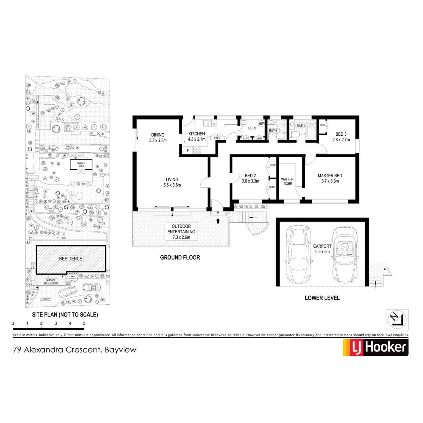 Floorplan of Homely house listing, 79 Alexandra Crescent, Bayview NSW 2104