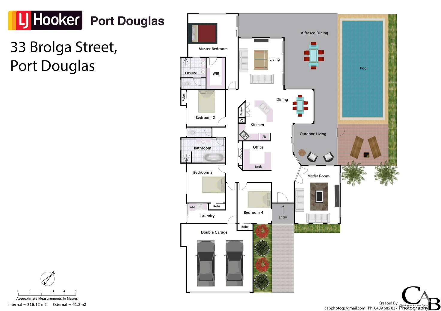 Floorplan of Homely house listing, 33 Brolga Street, Port Douglas QLD 4877