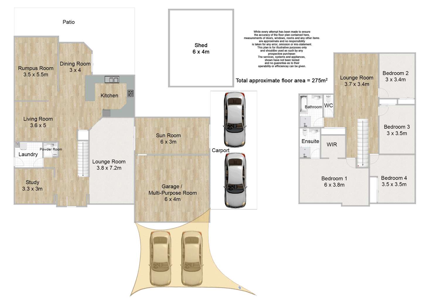 Floorplan of Homely house listing, 8 Claremont Parade, Forest Lake QLD 4078