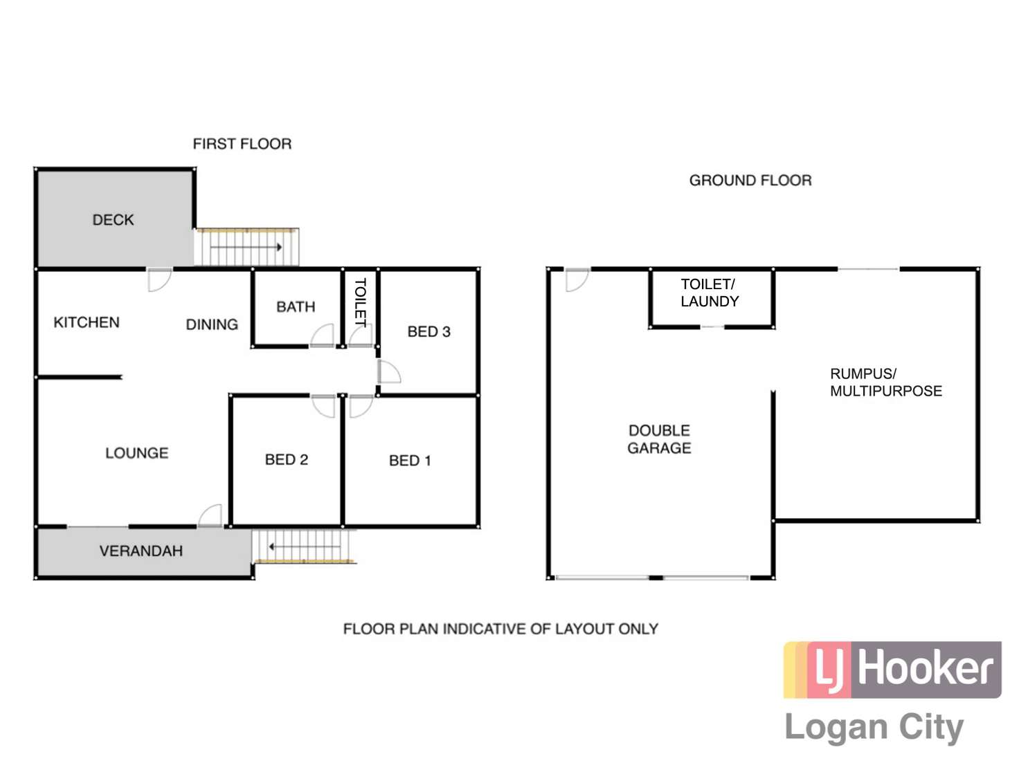 Floorplan of Homely house listing, 288 Middle Road, Boronia Heights QLD 4124