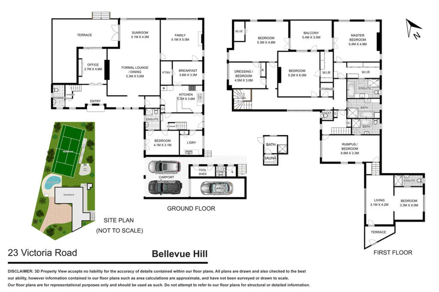 Floorplan of Homely house listing, 23 Victoria Road, Bellevue Hill NSW 2023