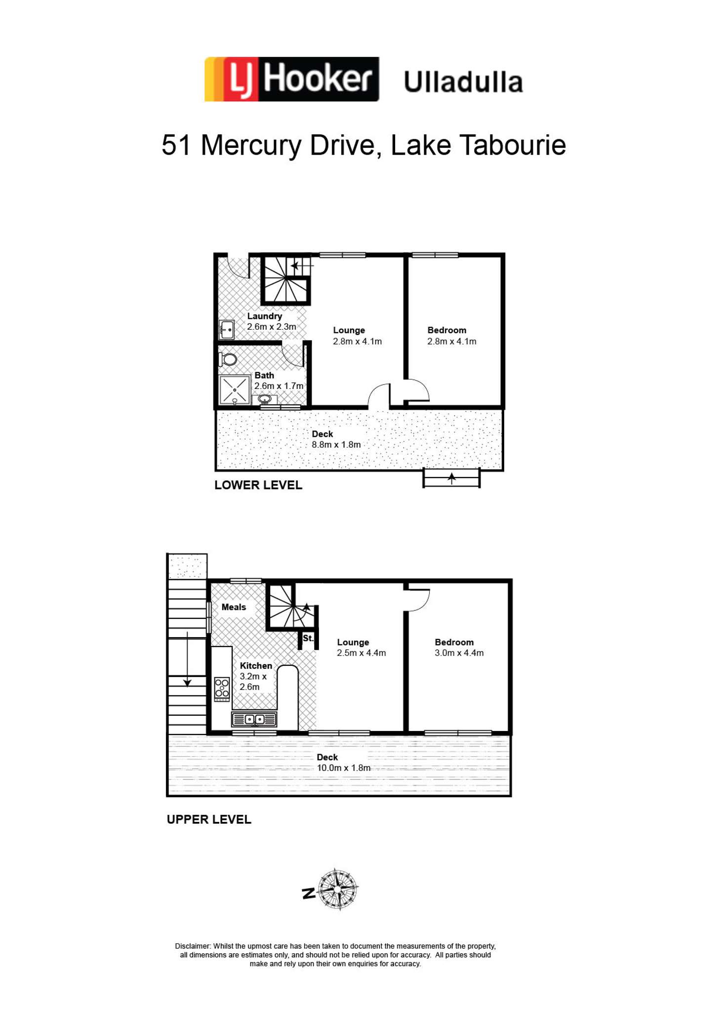 Floorplan of Homely house listing, 51 Mercury Drive, Lake Tabourie NSW 2539