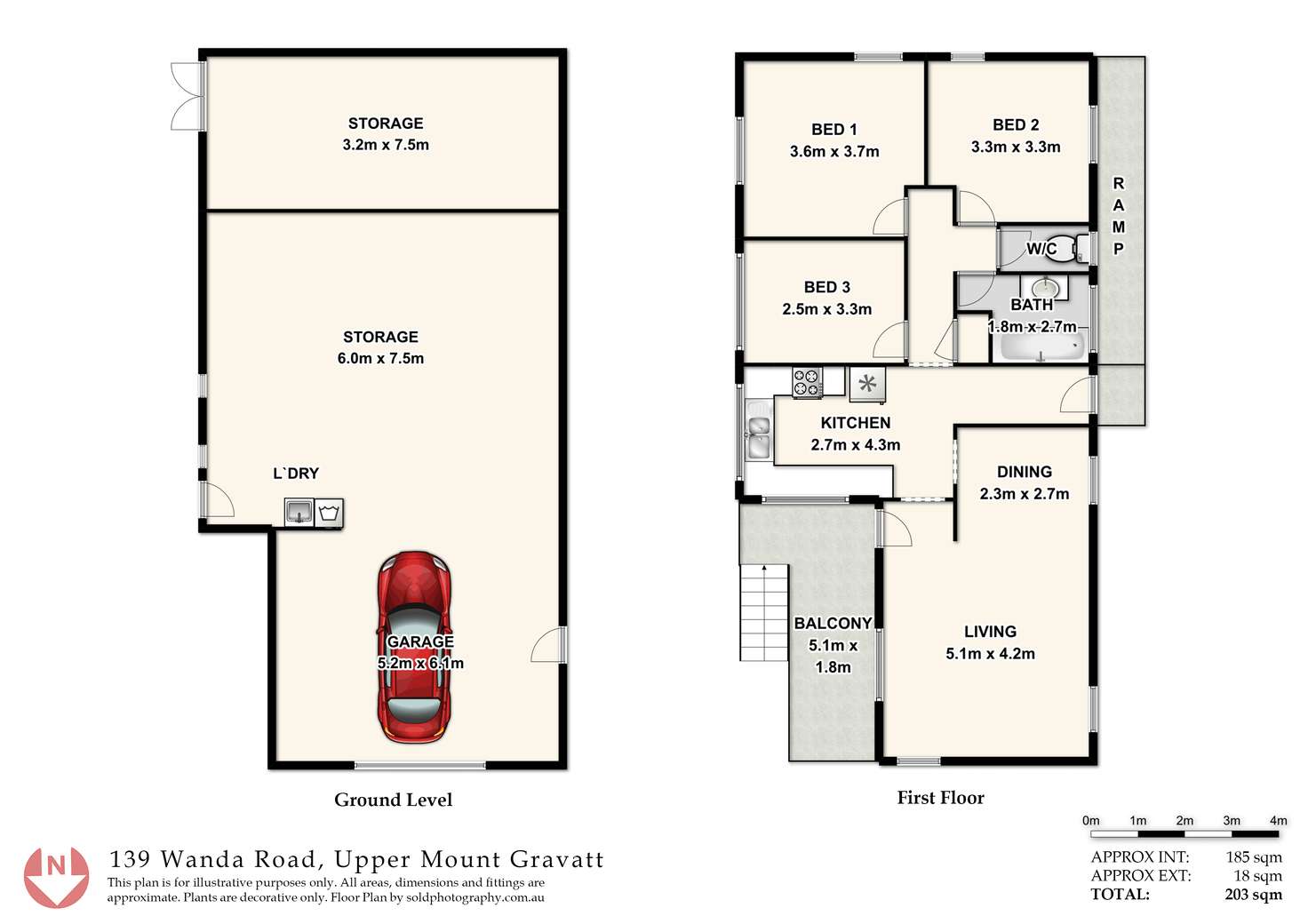 Floorplan of Homely house listing, 139 Wanda Road, Upper Mount Gravatt QLD 4122