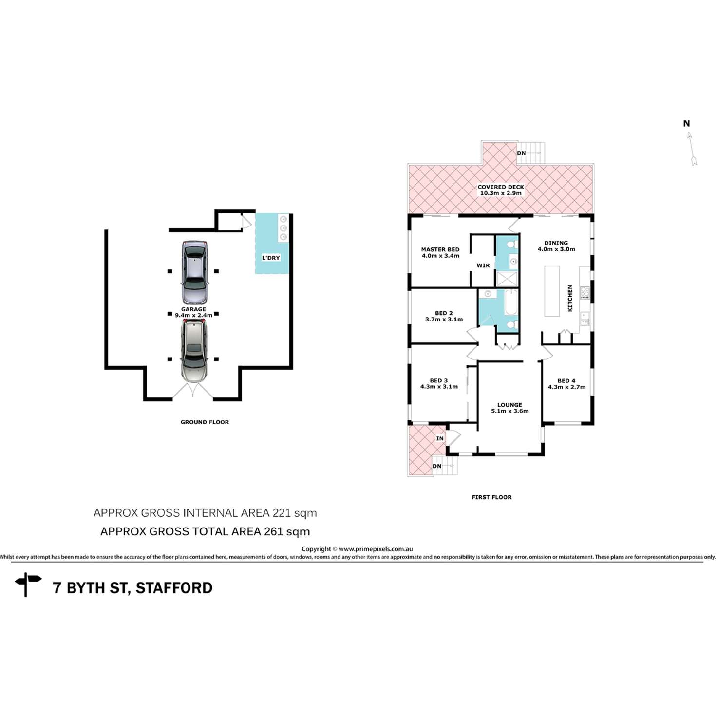 Floorplan of Homely house listing, 7 Byth Street, Stafford QLD 4053