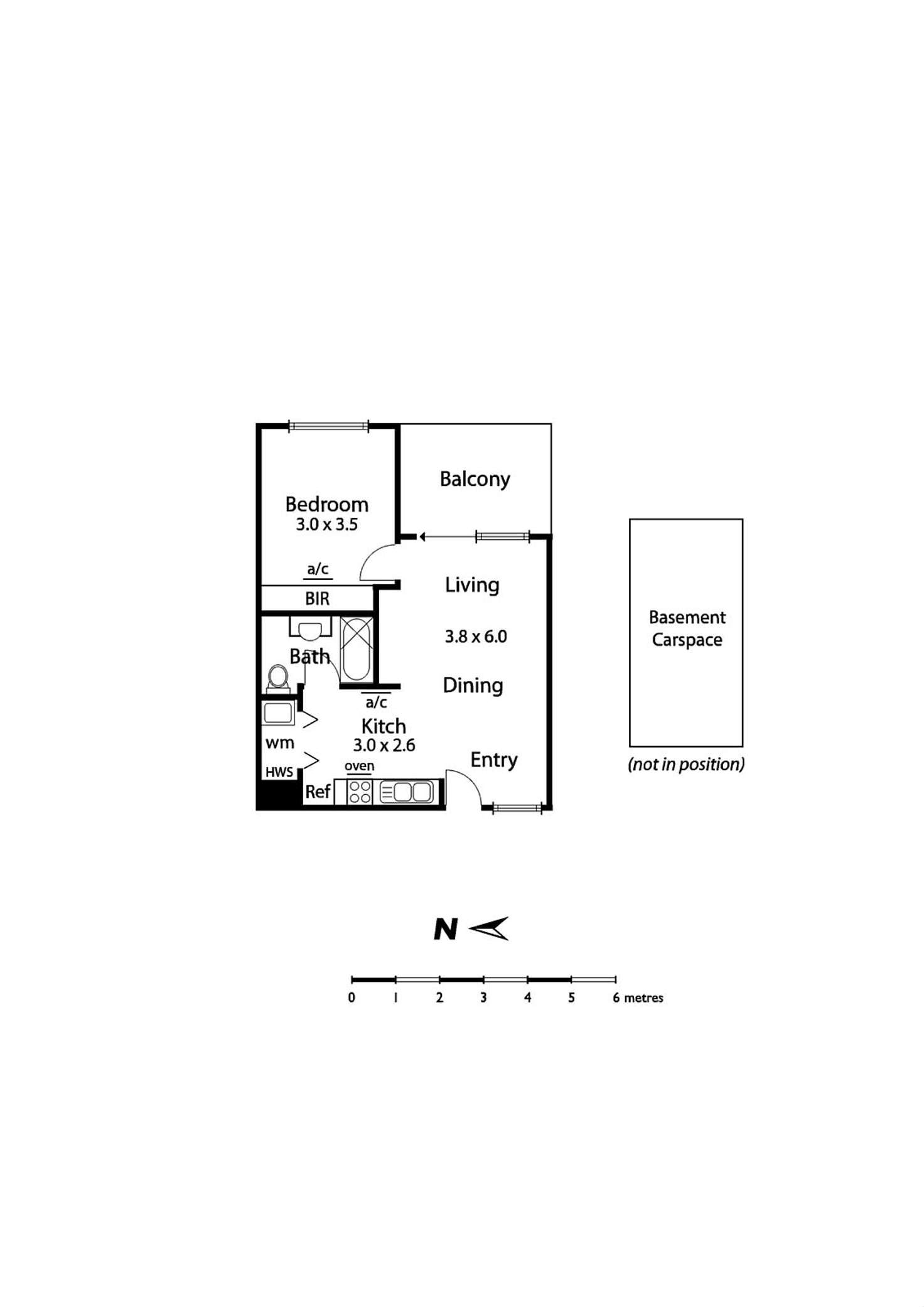 Floorplan of Homely apartment listing, 12/115 Neerim Road, Glen Huntly VIC 3163
