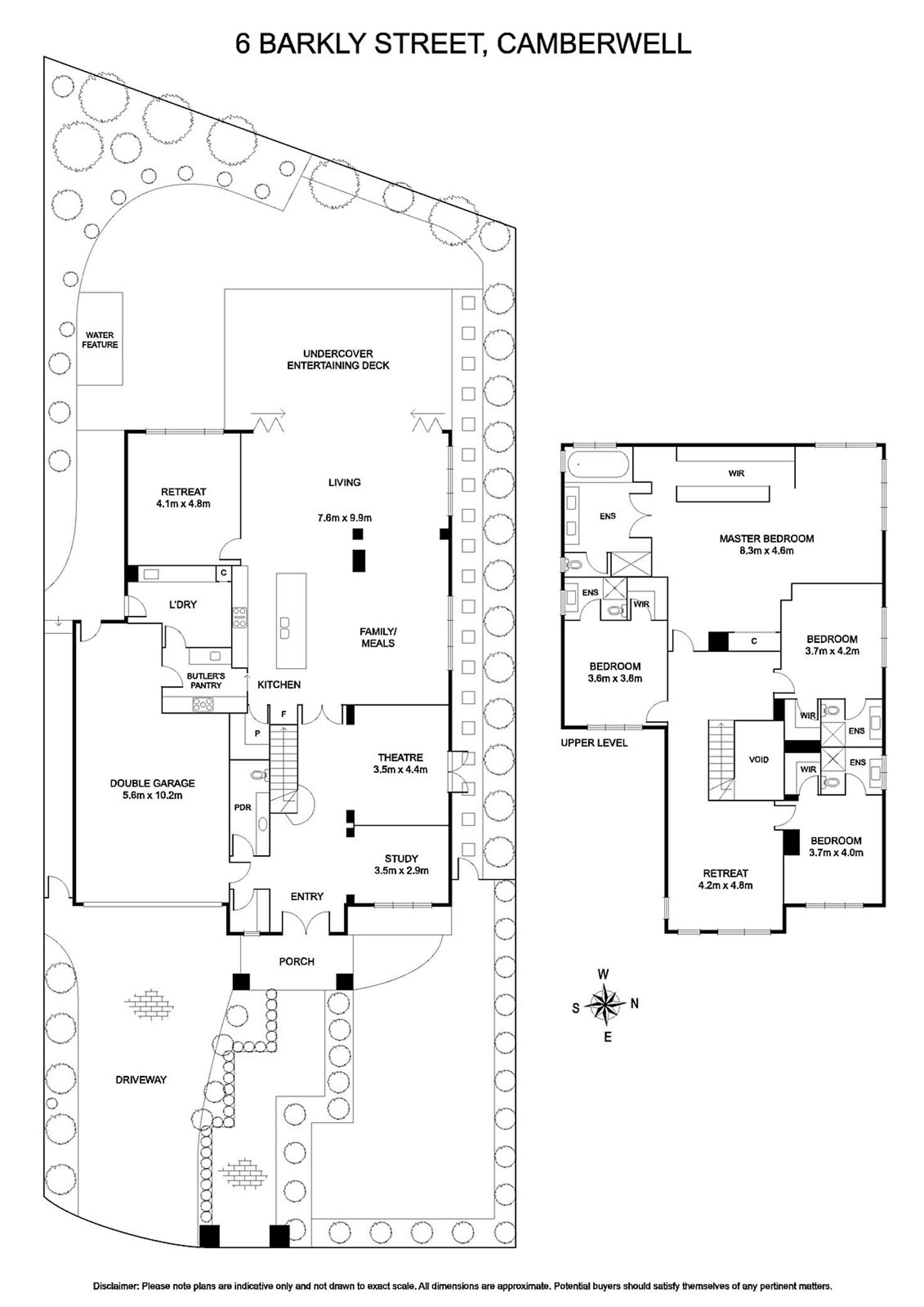 Floorplan of Homely house listing, 6 Barkly Street, Camberwell VIC 3124