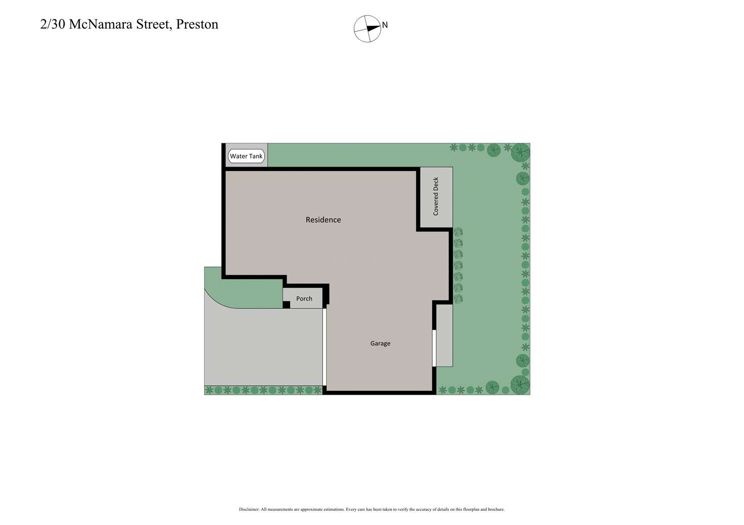 Floorplan of Homely townhouse listing, 2/30 Mcnamara Street, Preston VIC 3072
