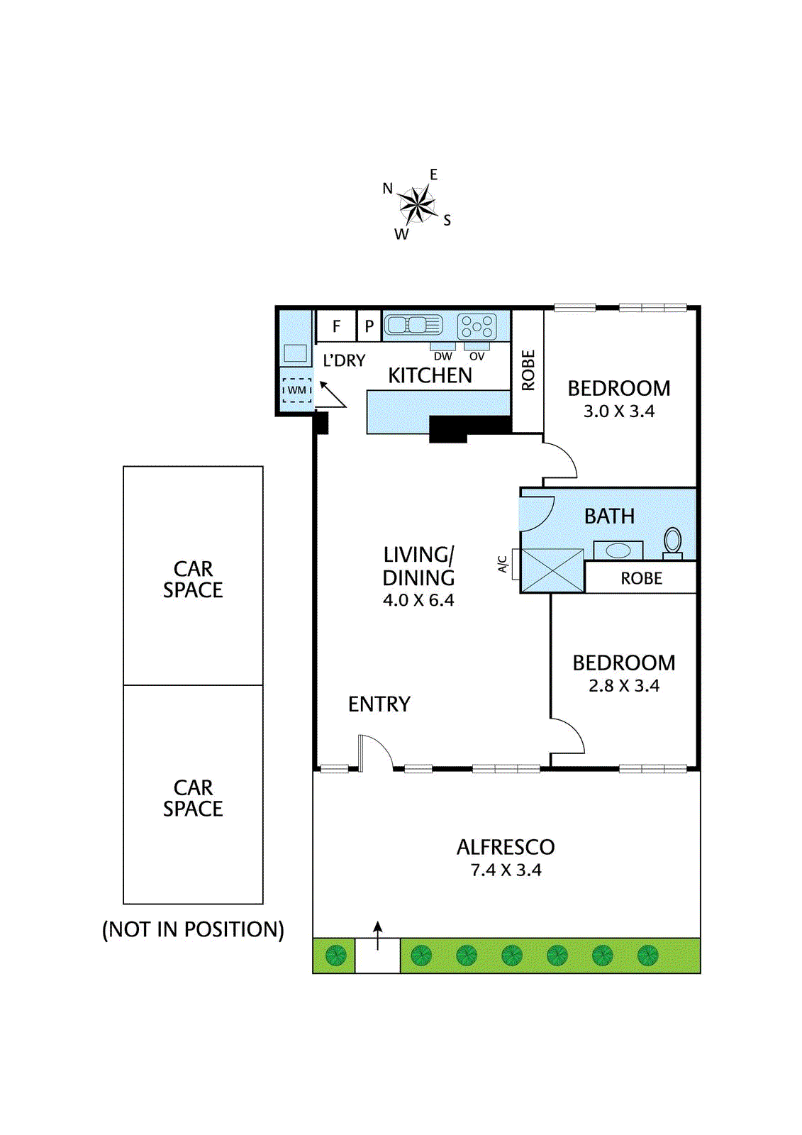 Floorplan of Homely apartment listing, 3/136 Ernest Jones Drive, Macleod VIC 3085