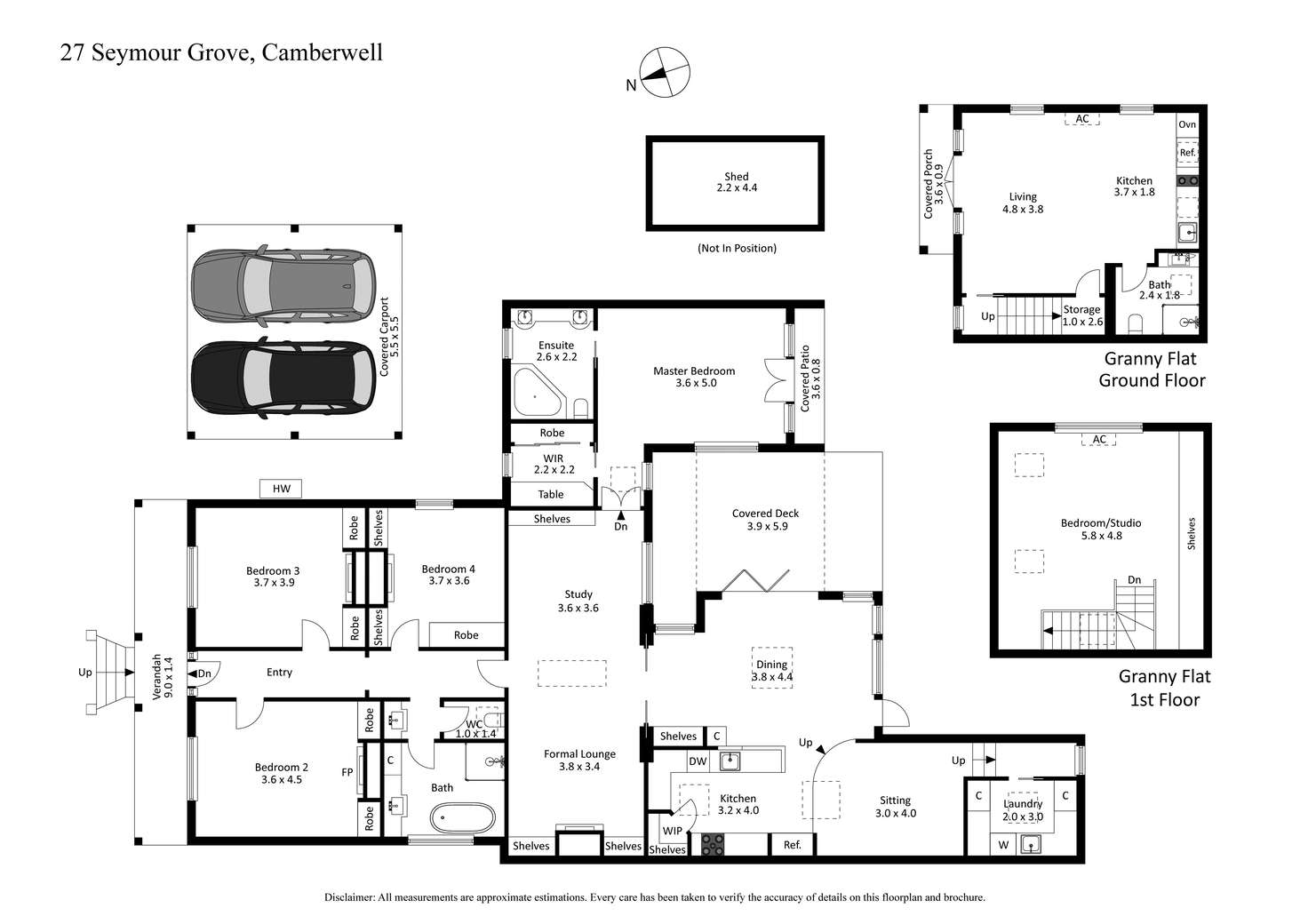 Floorplan of Homely house listing, 27 Seymour Grove, Camberwell VIC 3124