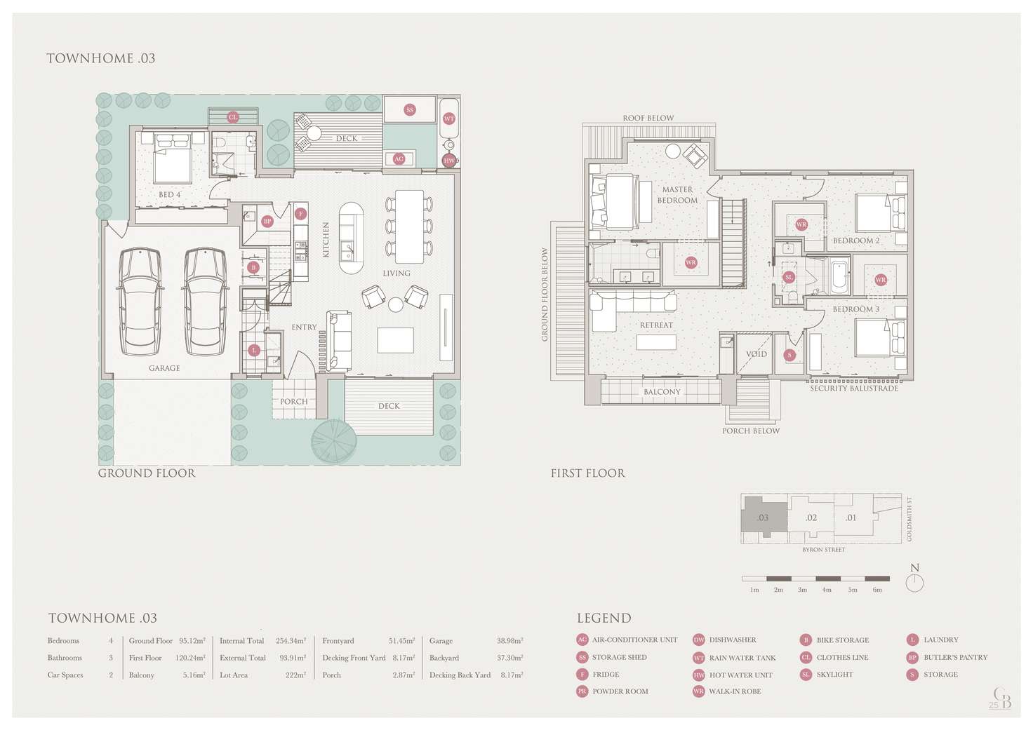 Floorplan of Homely residentialLand listing, 68 Byron Street, Elwood VIC 3184