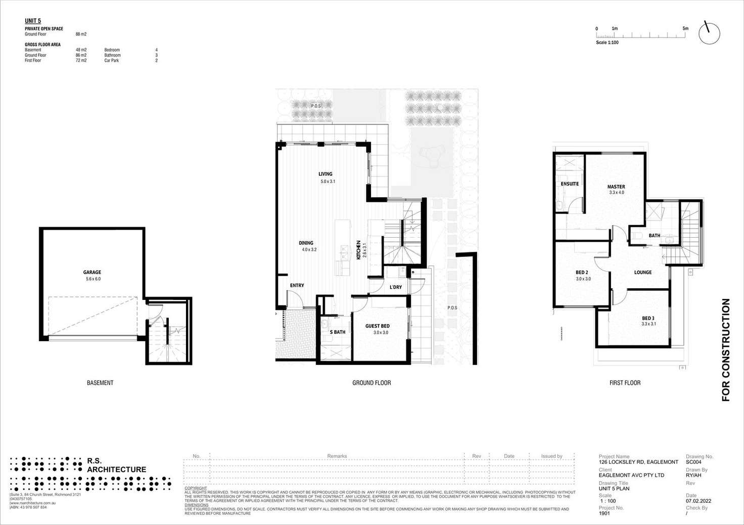 Floorplan of Homely townhouse listing, 5/126 Locksley Road, Eaglemont VIC 3084