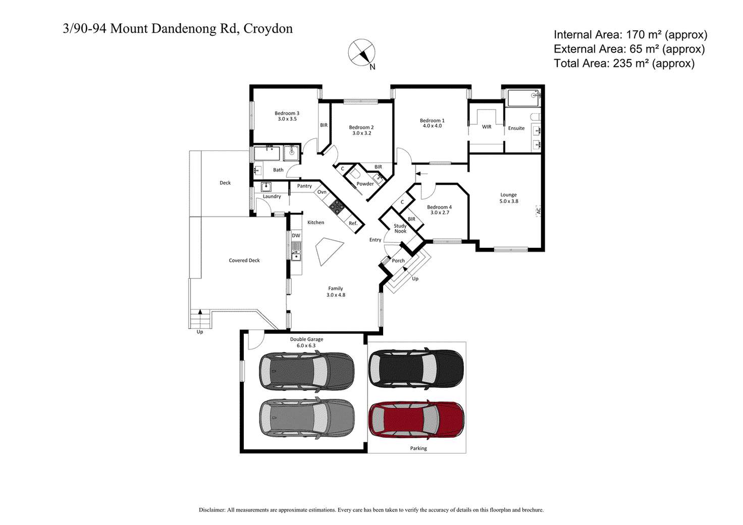 Floorplan of Homely house listing, 3/90-94 Mt Dandenong Road, Croydon VIC 3136