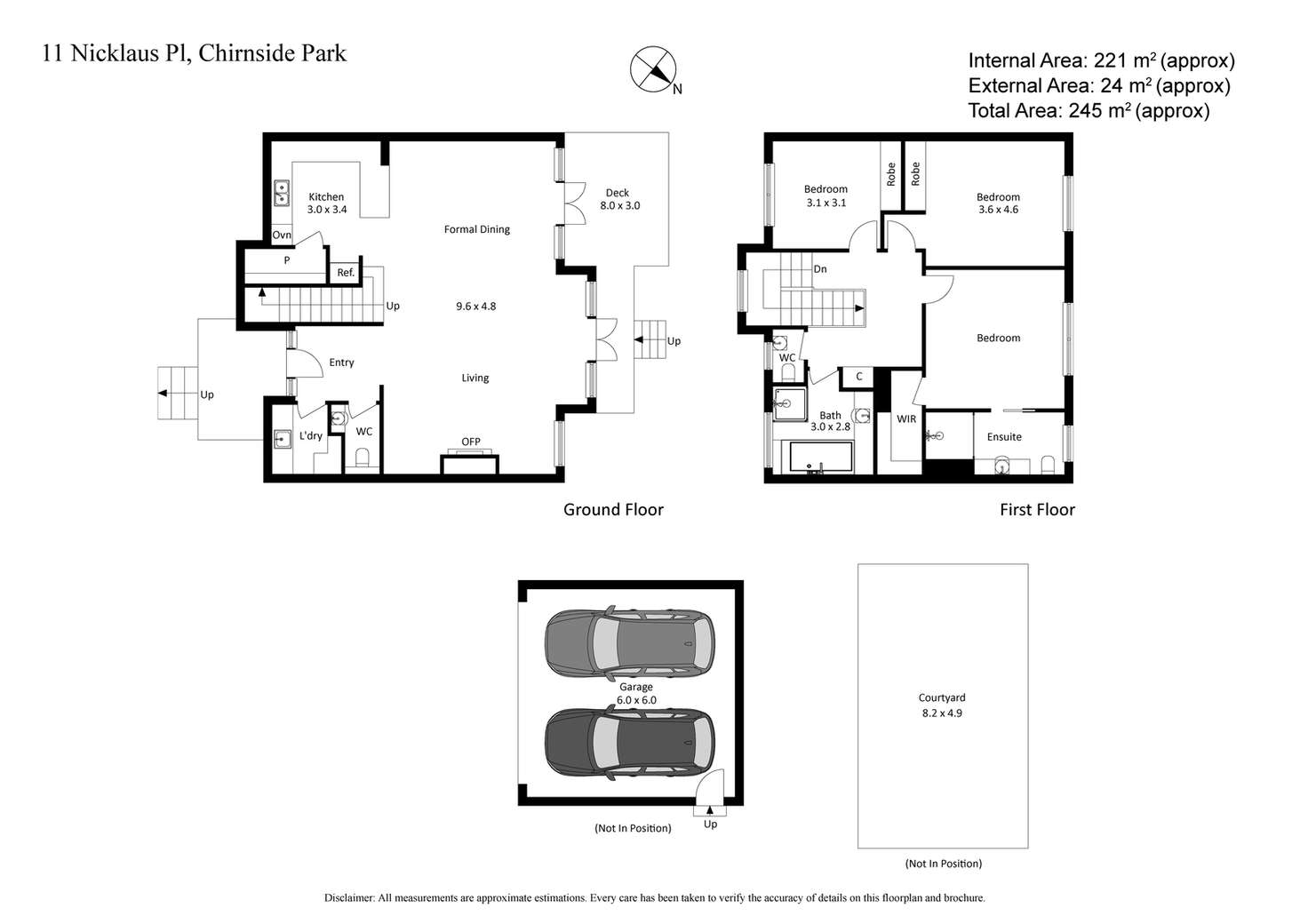 Floorplan of Homely house listing, 11 Nicklaus Place, Chirnside Park VIC 3116