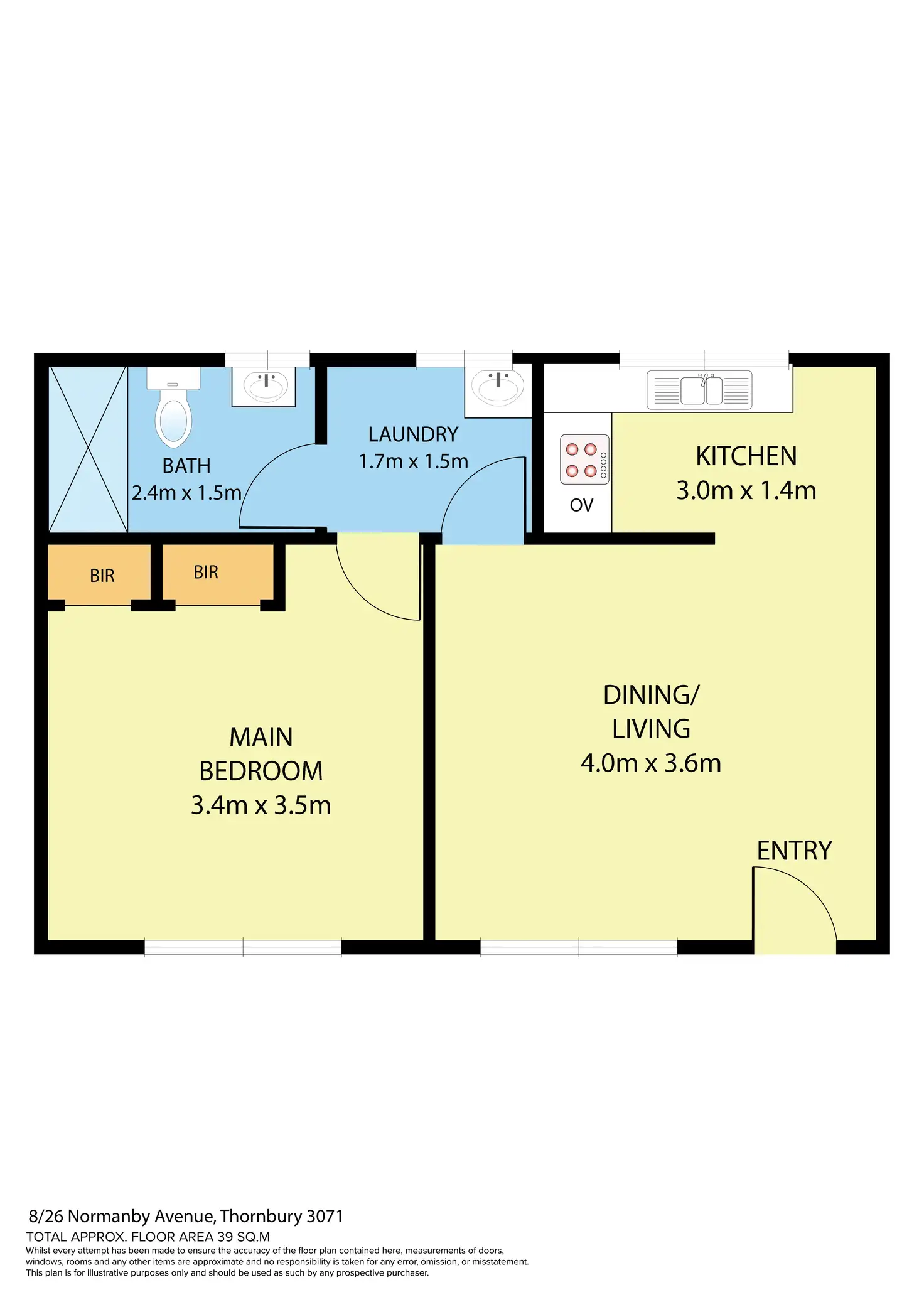 8/26 Normanby Avenue, Thornbury VIC 3071 Apartment For Rent Homely