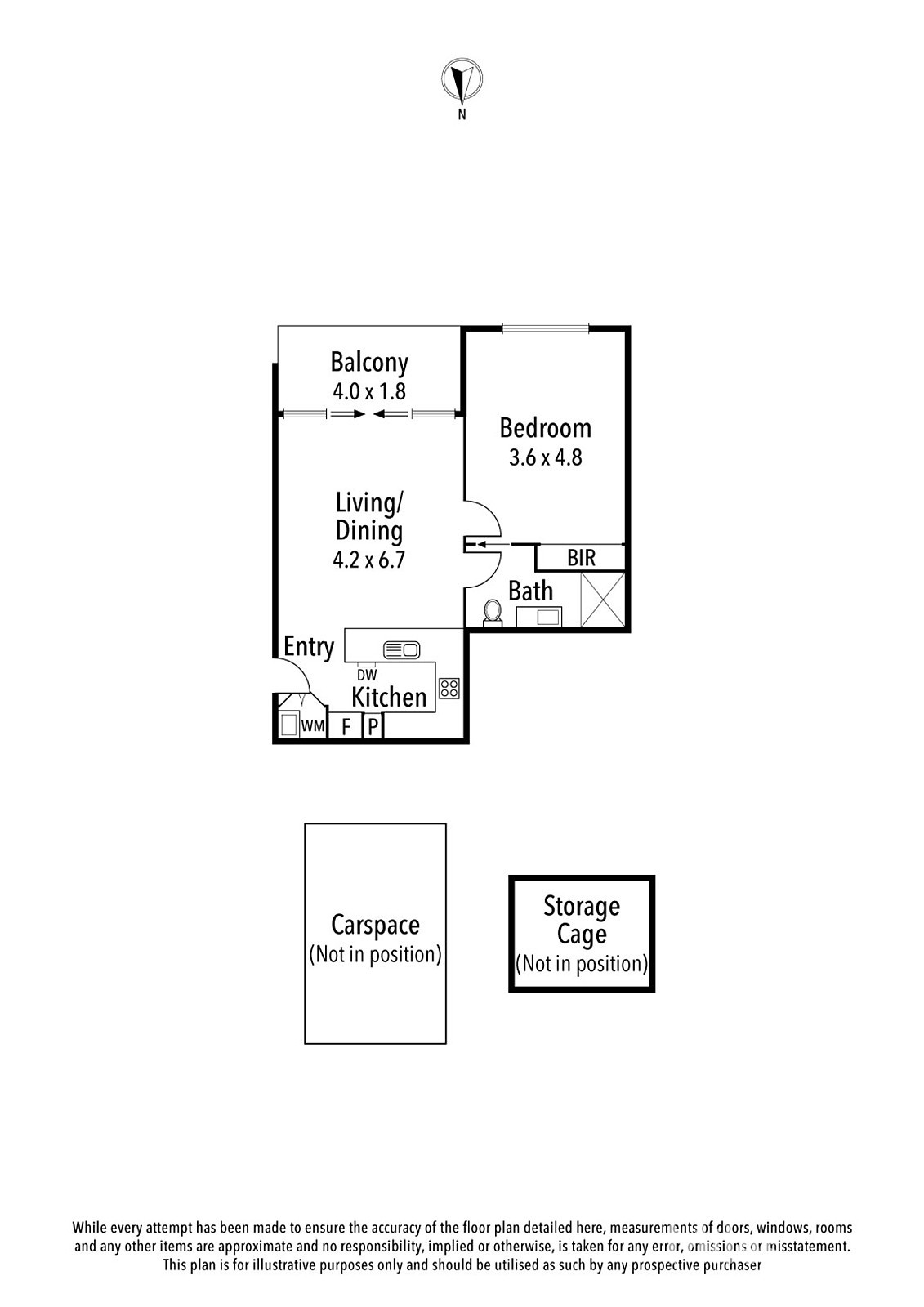 Floorplan of Homely apartment listing, 401/4 Villa Street, Heidelberg VIC 3084