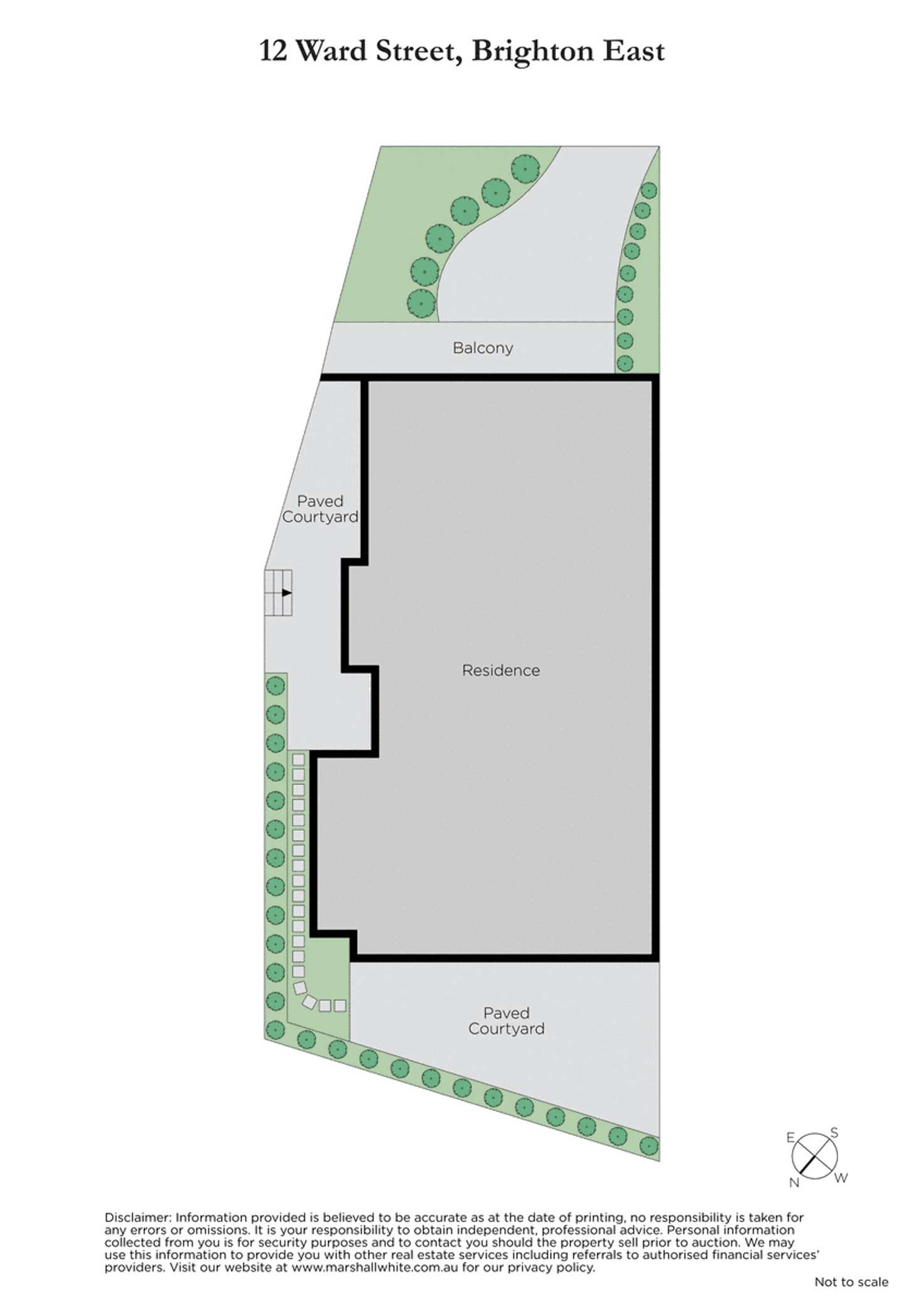 Floorplan of Homely house listing, 12 Ward Street, Brighton East VIC 3187