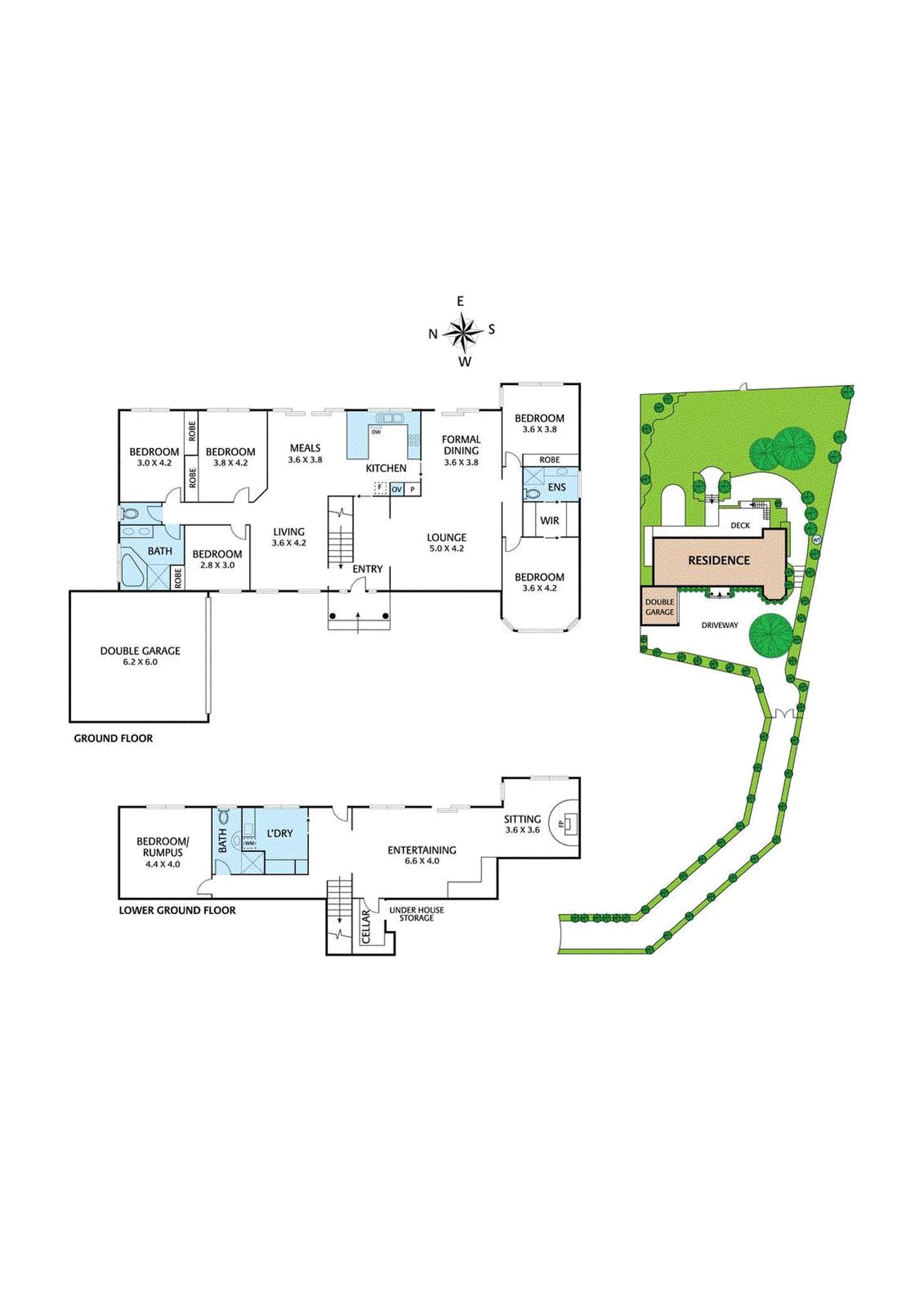 Floorplan of Homely house listing, 16 Guymer Court, Montmorency VIC 3094