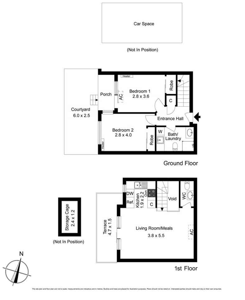 Floorplan of Homely apartment listing, 11/110 Atherton Road, Oakleigh VIC 3166