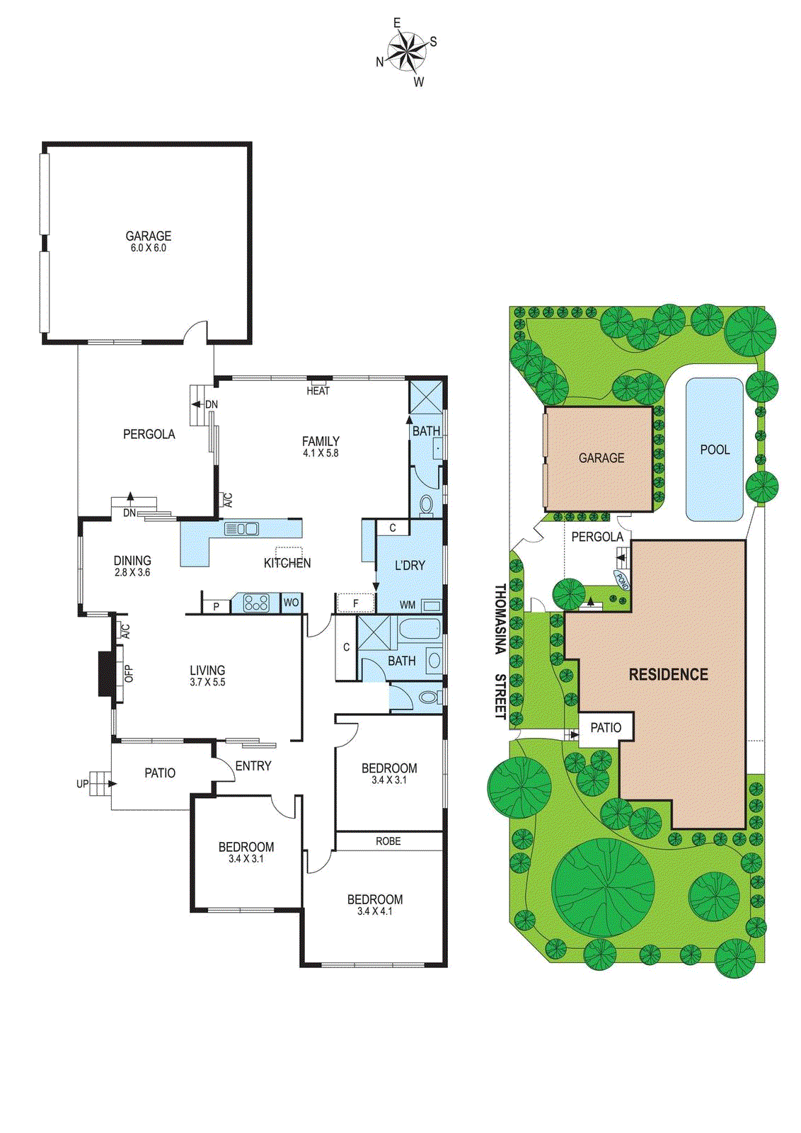 Floorplan of Homely house listing, 14 Lancaster Street, Bentleigh East VIC 3165
