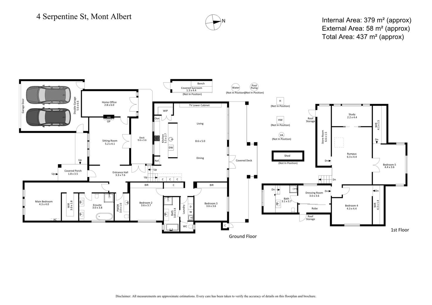 Floorplan of Homely house listing, 4 Serpentine Street, Mont Albert VIC 3127