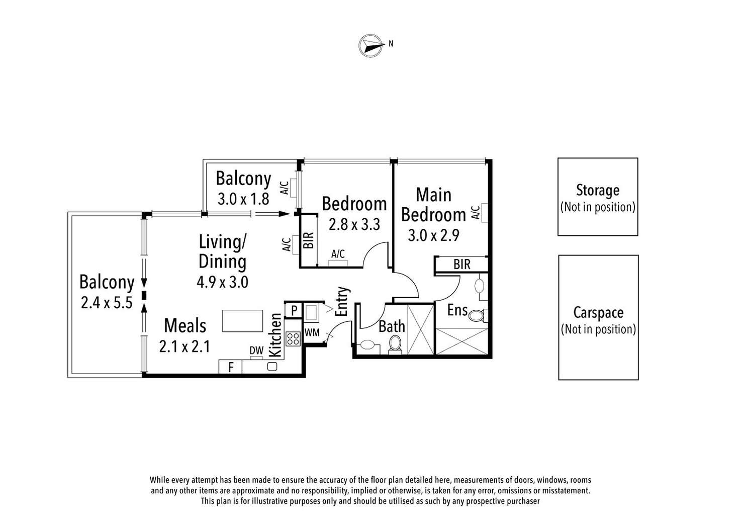 Floorplan of Homely apartment listing, 16/74 Darebin Street, Heidelberg VIC 3084