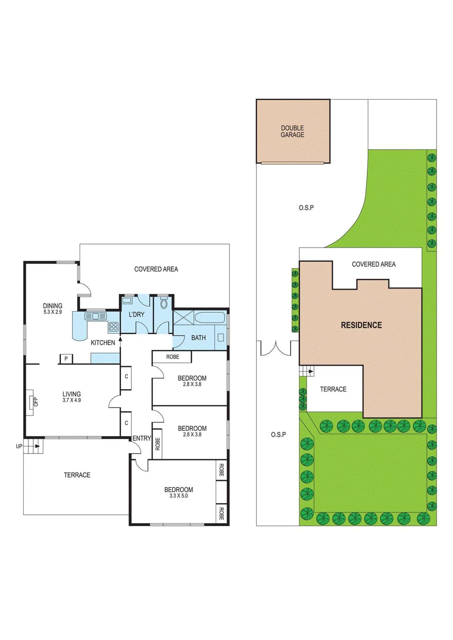 Floorplan of Homely house listing, 45 Vasey Street, Bentleigh East VIC 3165