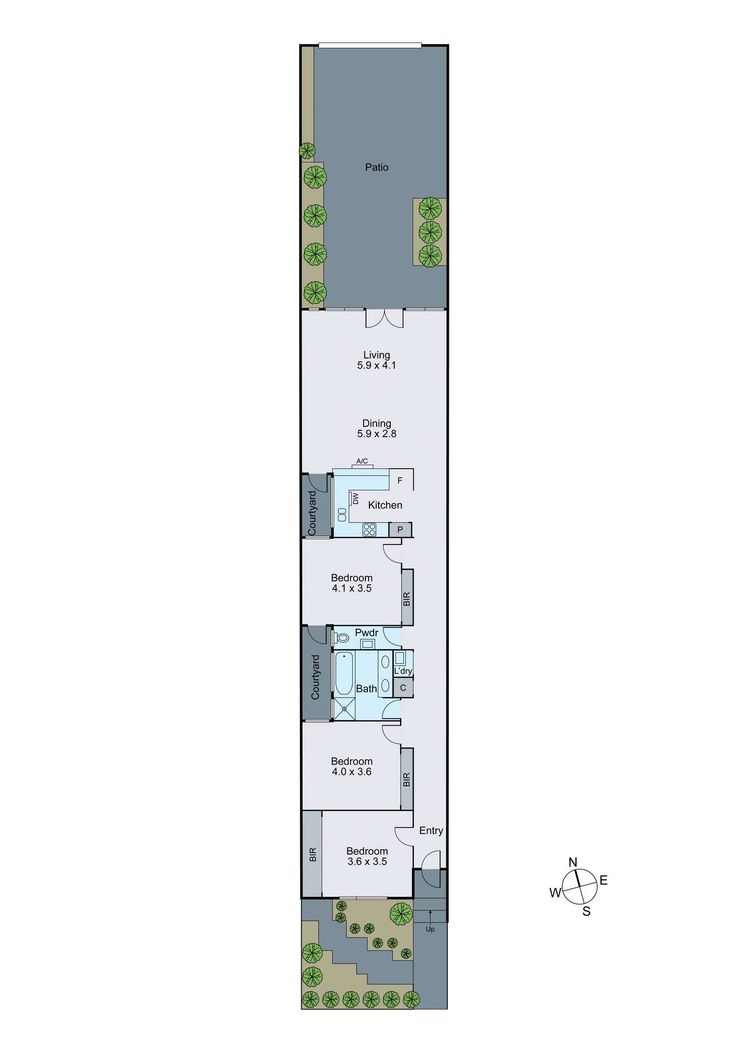 Floorplan of Homely house listing, 35 Broomfield Road, Hawthorn East VIC 3123
