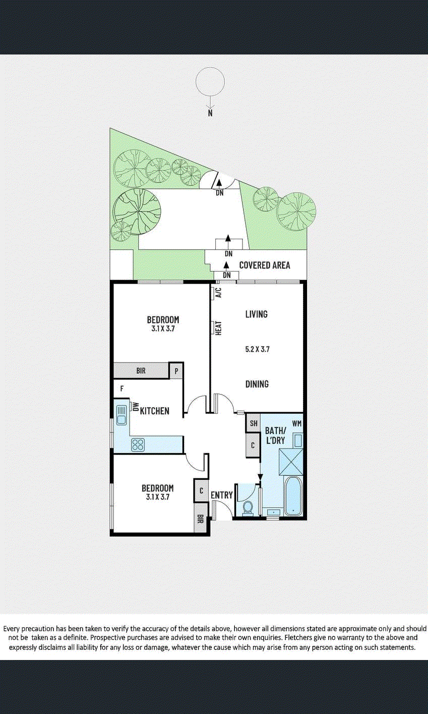 Floorplan of Homely house listing, 2/132 Marshall Street, Ivanhoe VIC 3079