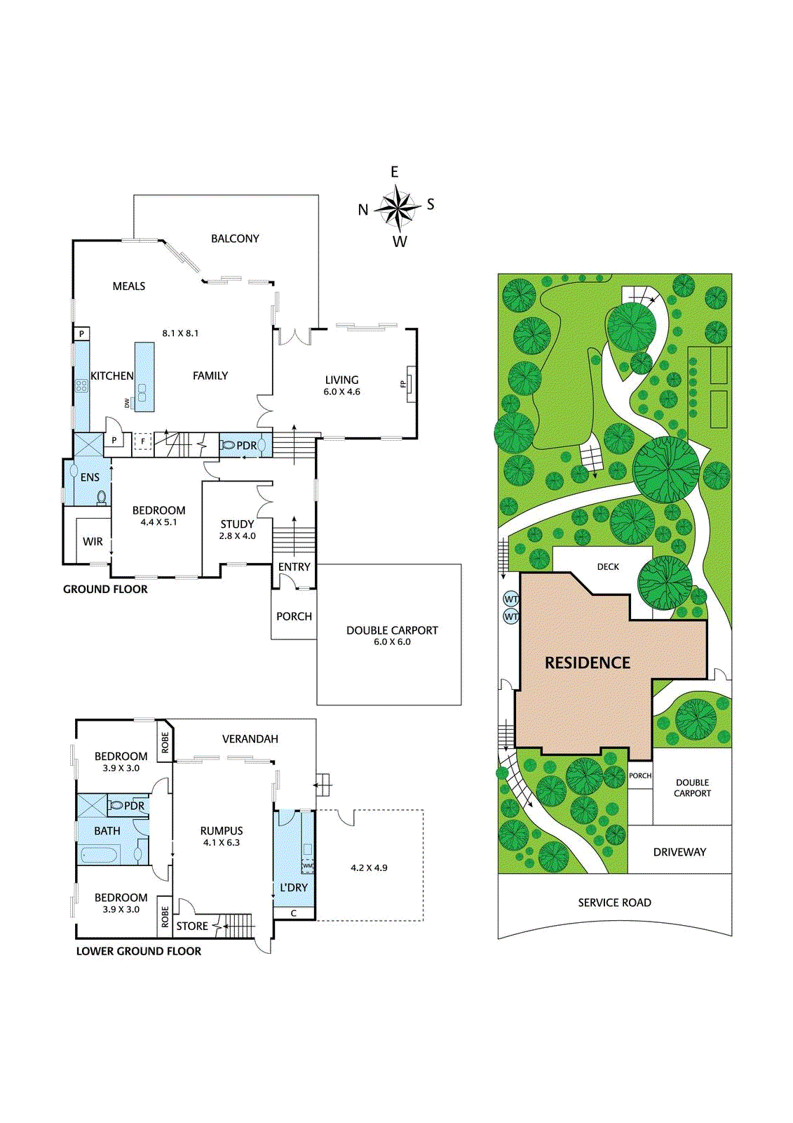 Floorplan of Homely house listing, 50 Ryans Road, Eltham VIC 3095