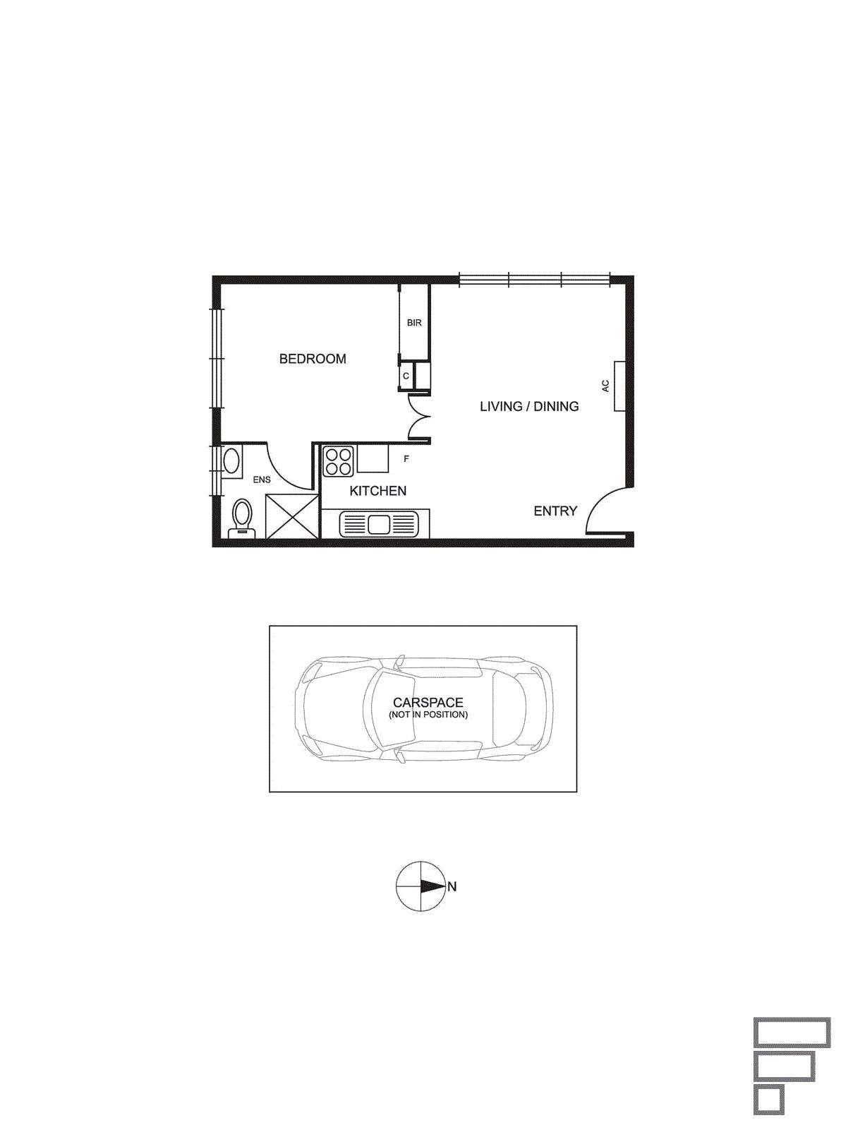 Floorplan of Homely apartment listing, 1/18 Orange Grove, Balaclava VIC 3183