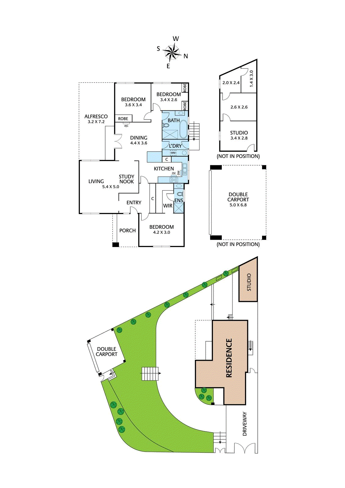Floorplan of Homely house listing, 20 Floriston Grove, Eltham VIC 3095