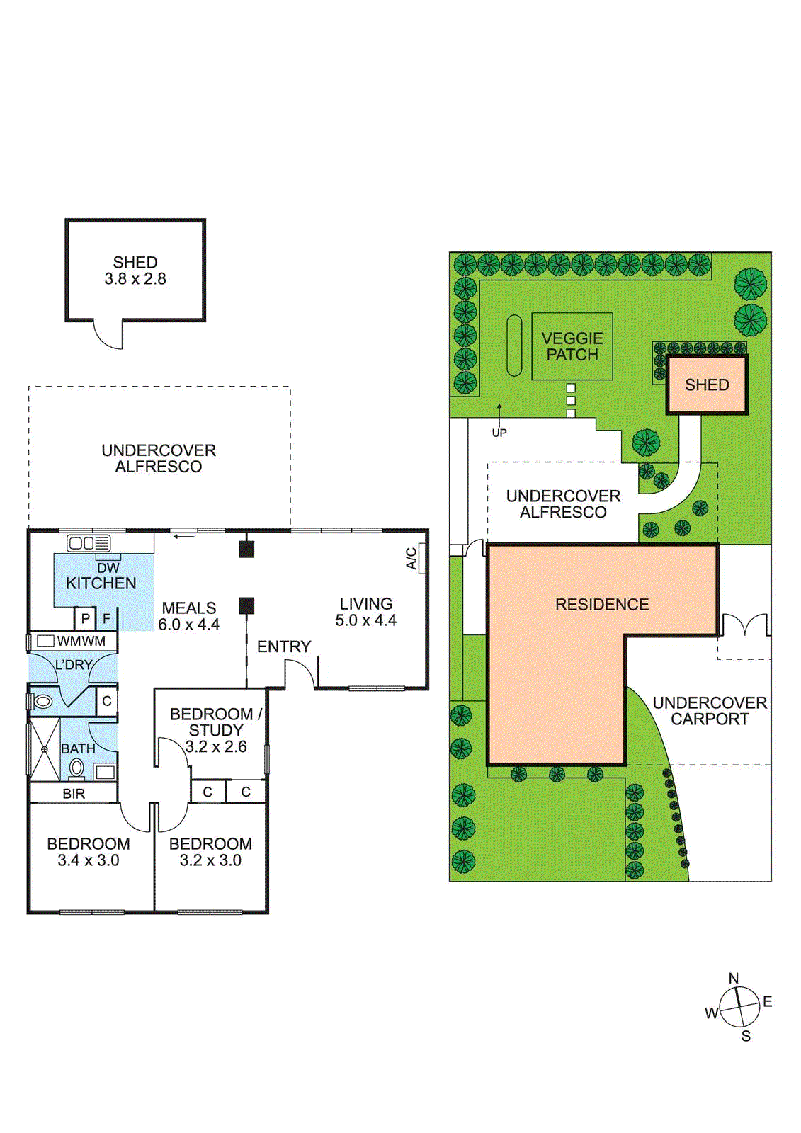 Floorplan of Homely house listing, 57 Gamble Road, Carrum Downs VIC 3201