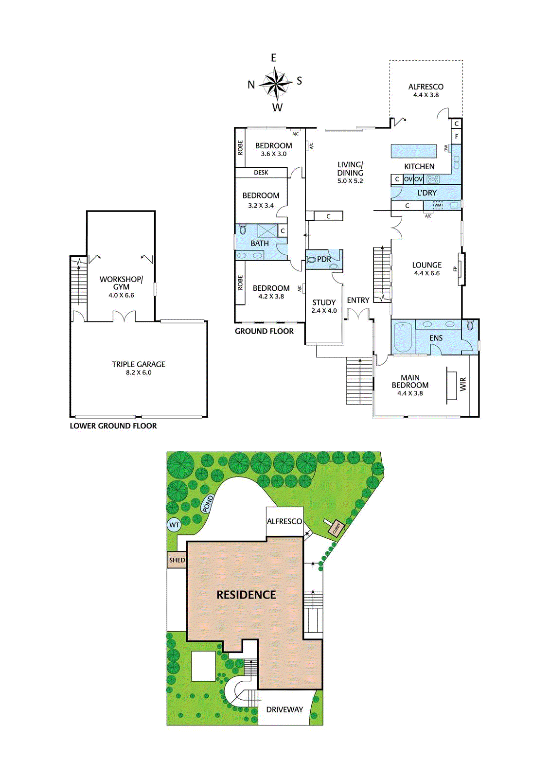 Floorplan of Homely house listing, 40 Rockliffe Street, Eltham VIC 3095