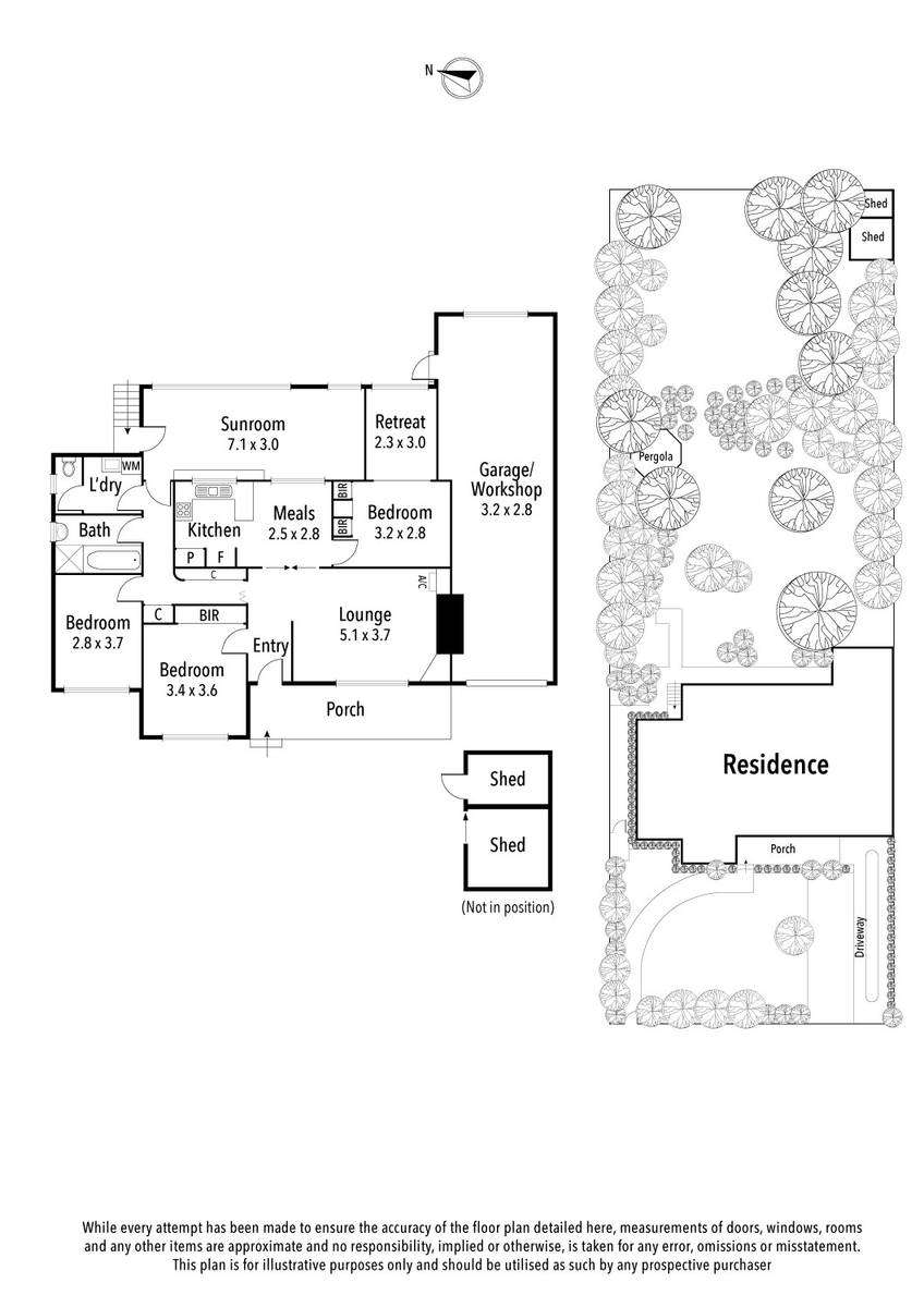 Floorplan of Homely house listing, 5 Dowle Street, Macleod VIC 3085