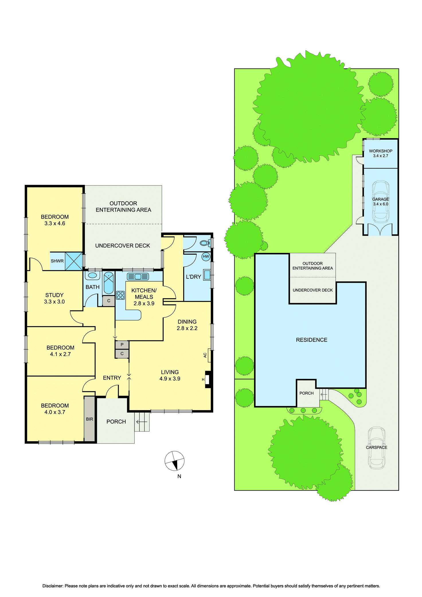 Floorplan of Homely house listing, 4 Hastings Avenue, Blackburn South VIC 3130
