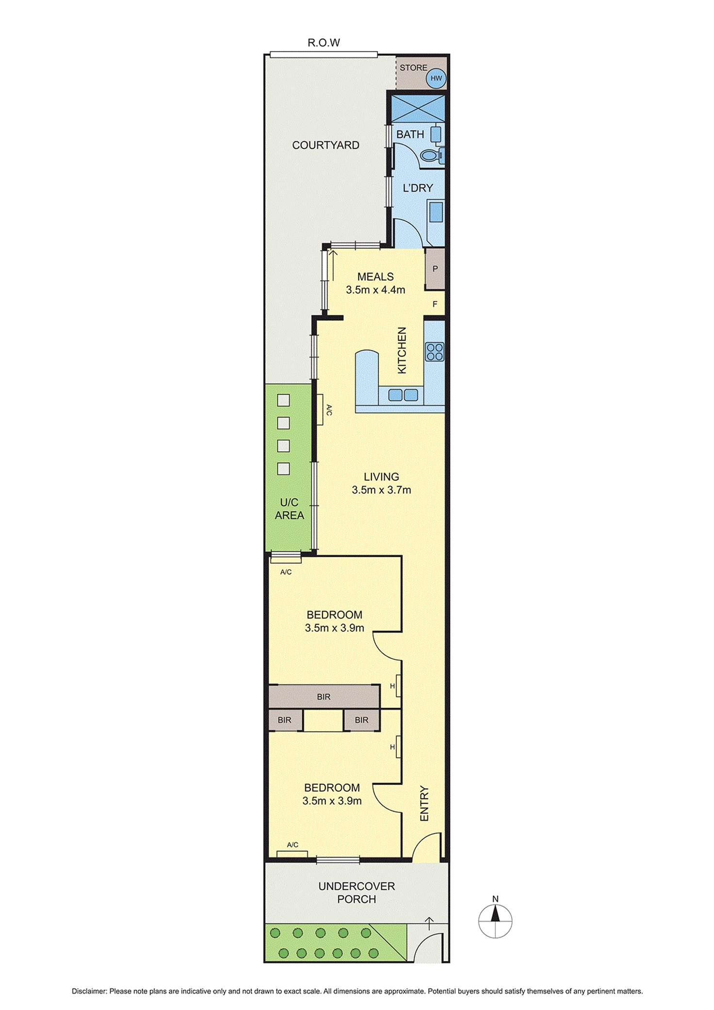 Floorplan of Homely house listing, 68 Princes Street, Carlton North VIC 3054