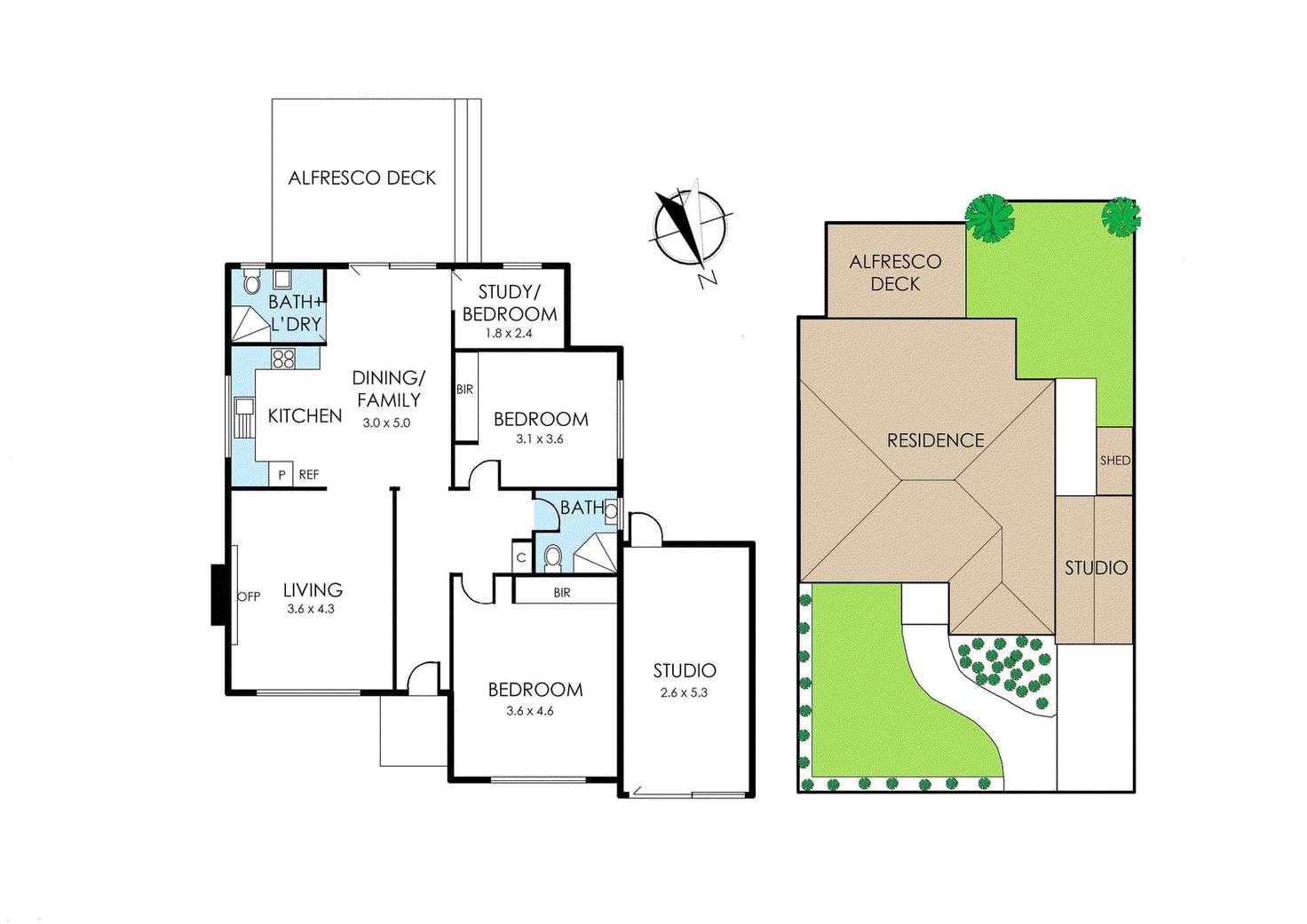Floorplan of Homely house listing, 24 Brownfield Street, Parkdale VIC 3195
