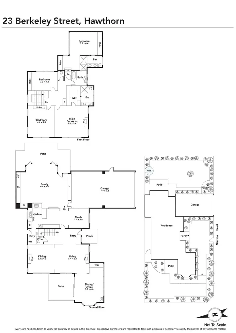 Floorplan of Homely house listing, 23 Berkeley Street, Hawthorn VIC 3122