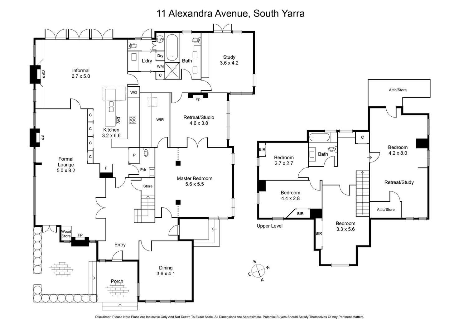 Floorplan of Homely house listing, 11 Alexandra Avenue, South Yarra VIC 3141