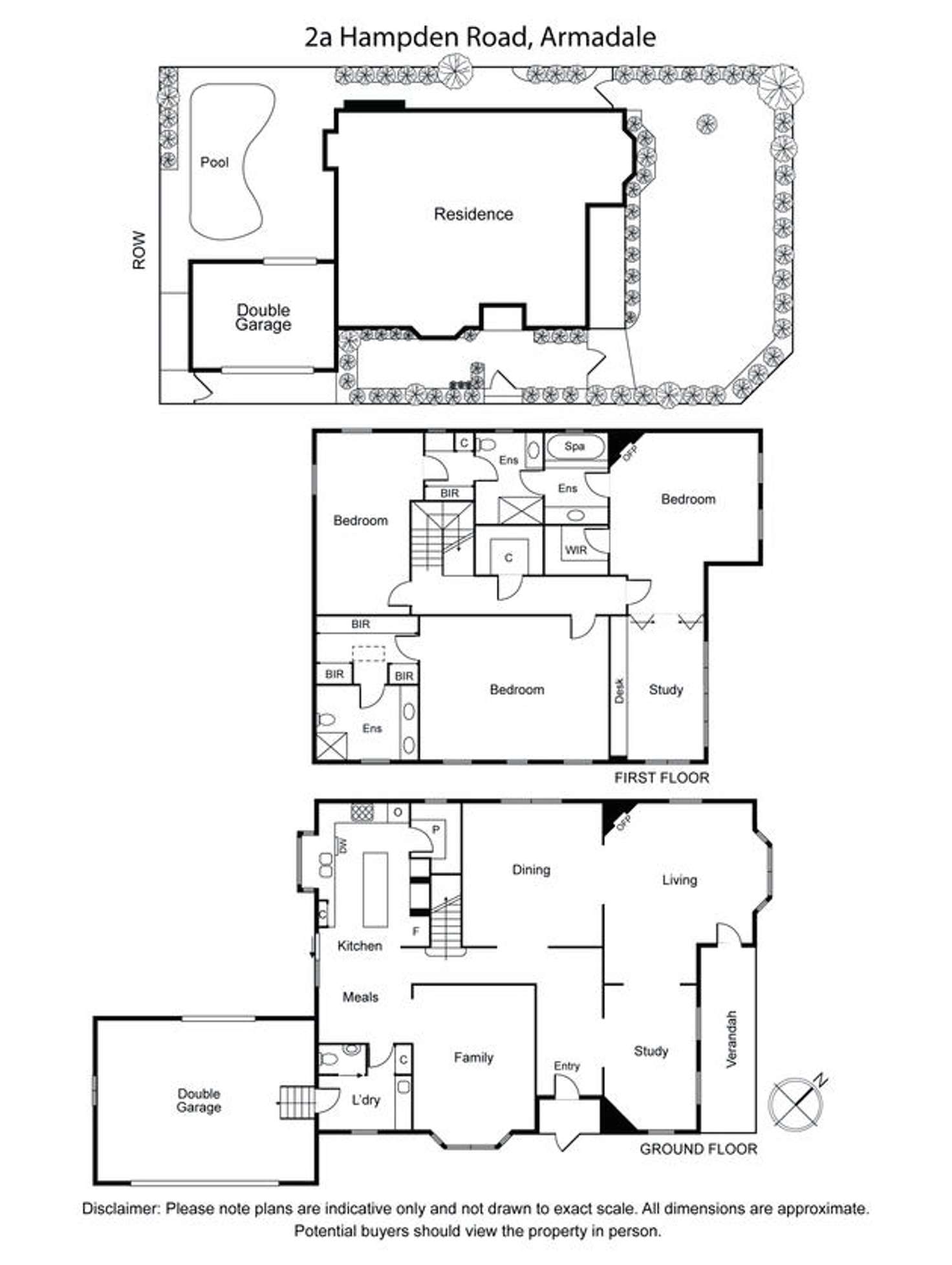 Floorplan of Homely house listing, 2A Hampden Road, Armadale VIC 3143