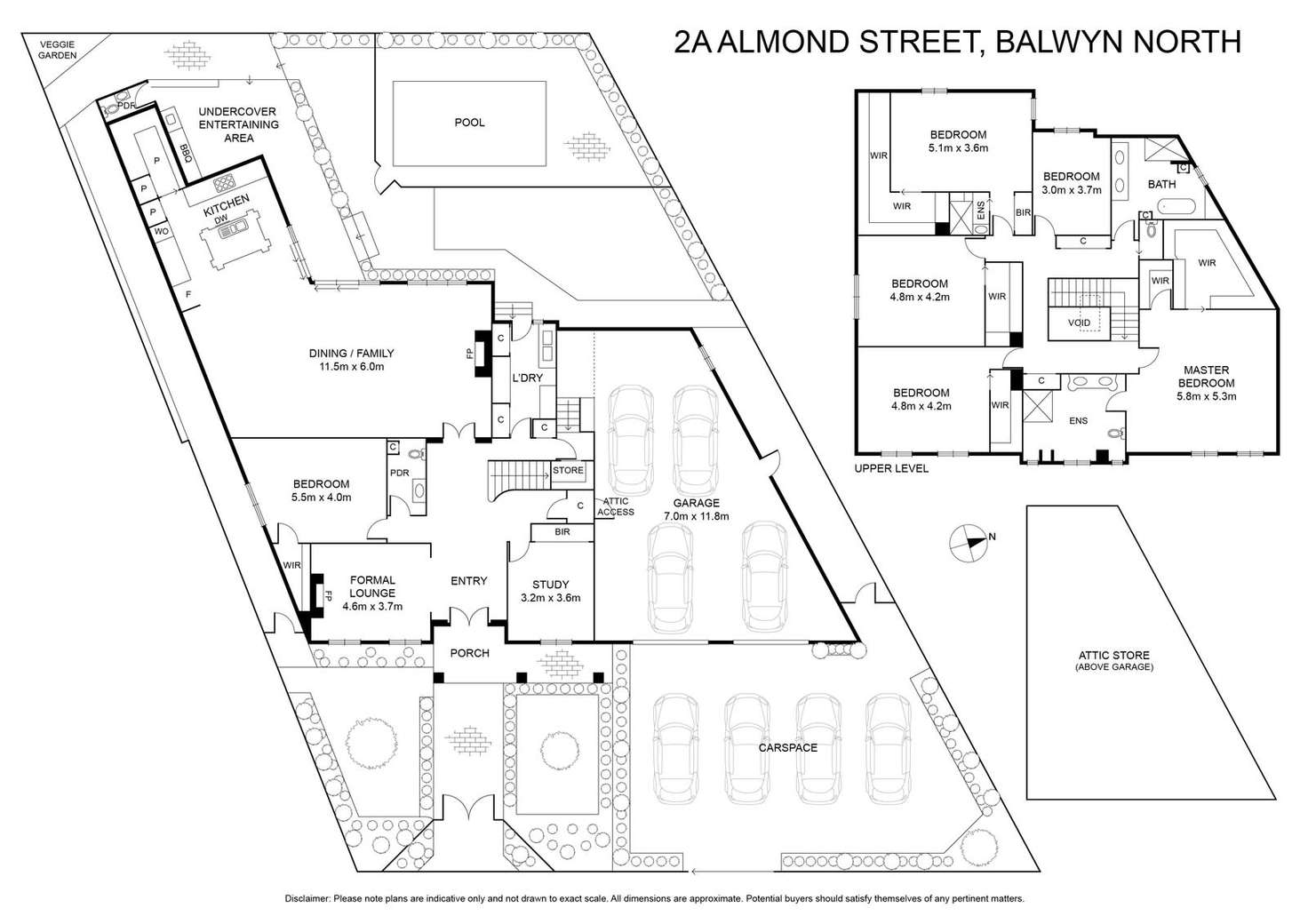 Floorplan of Homely house listing, 2A Almond Street, Balwyn North VIC 3104