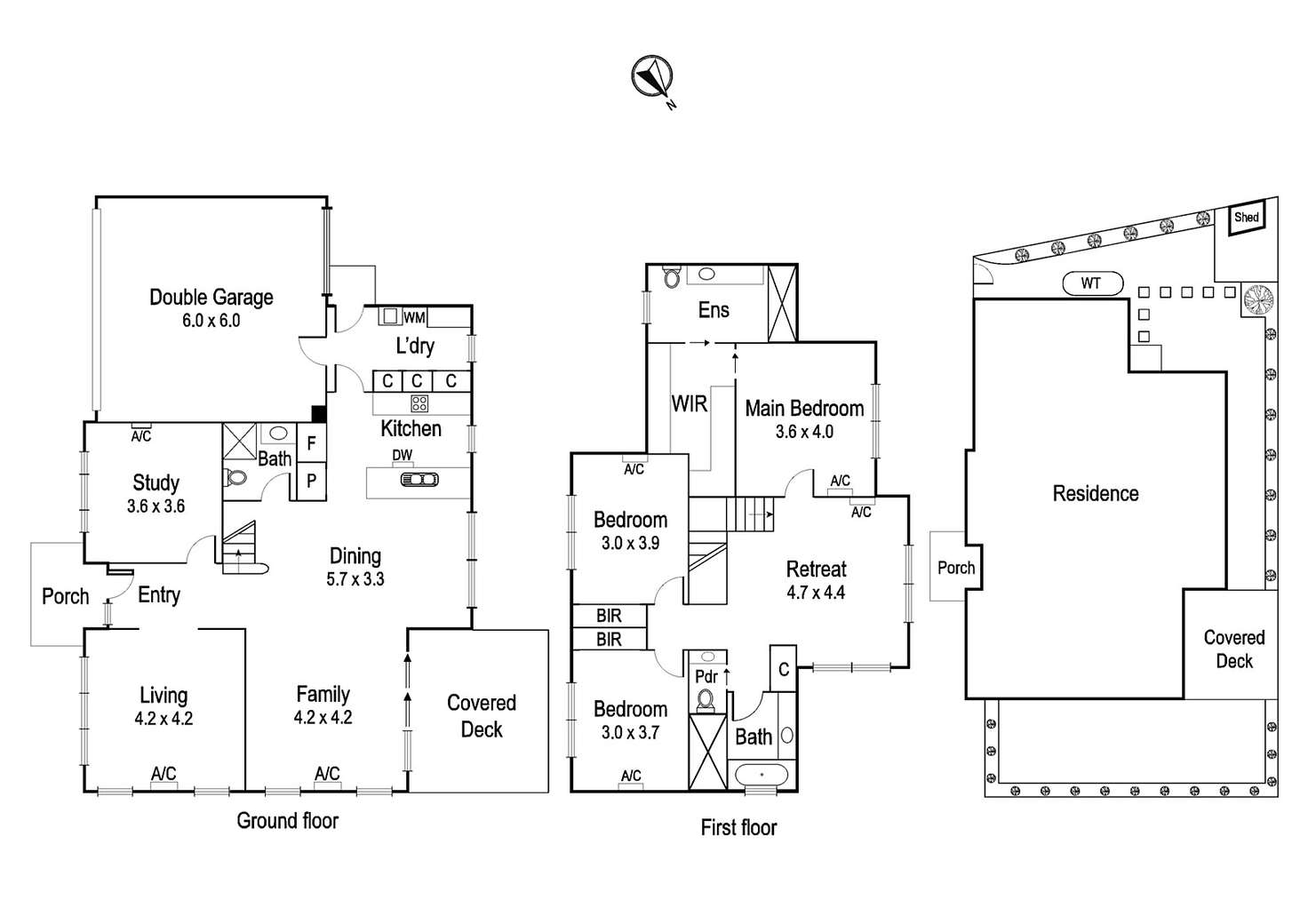 Floorplan of Homely house listing, 2/117 Beatty Street, Ivanhoe VIC 3079