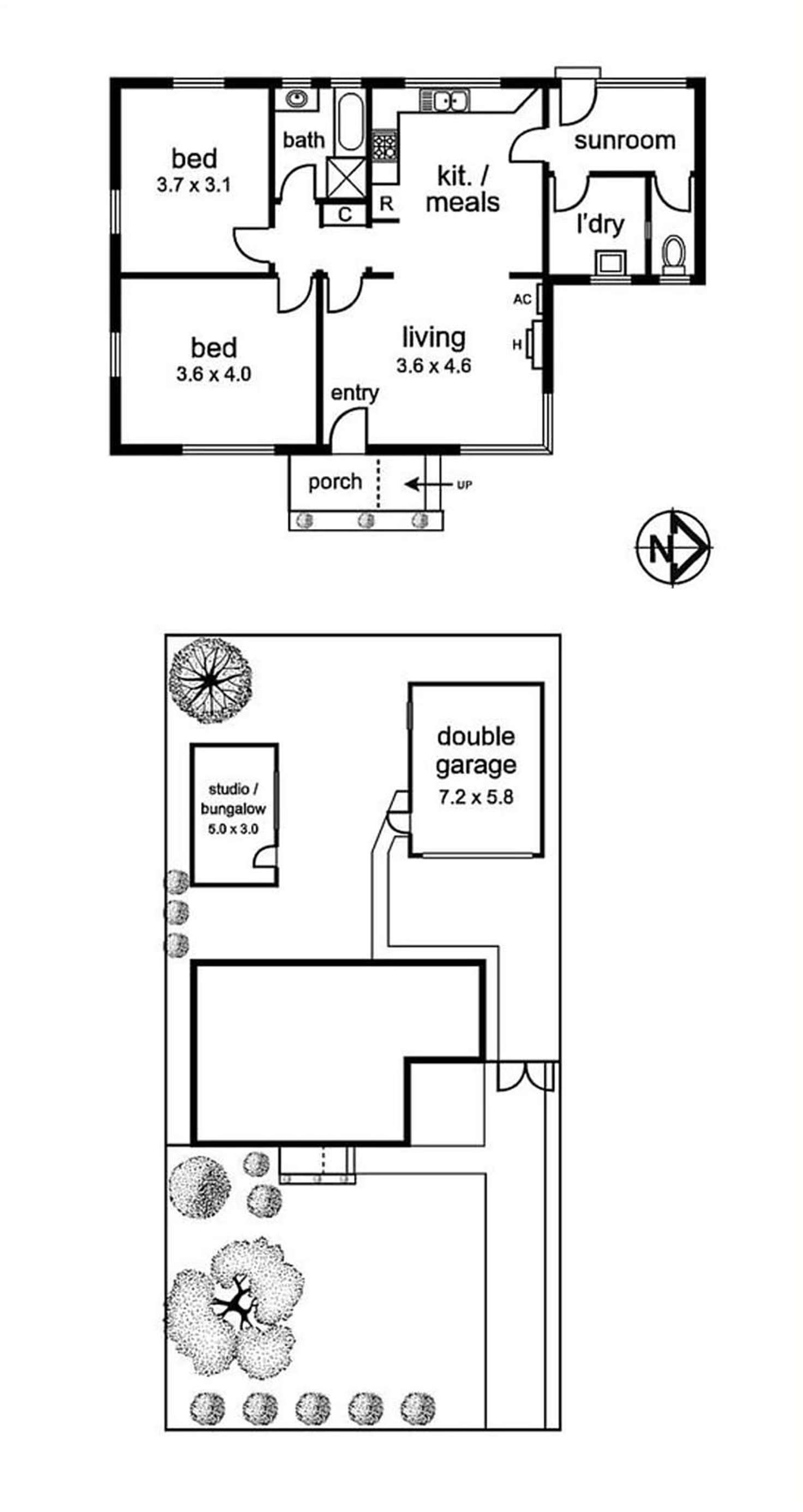 Floorplan of Homely house listing, 15 Kokoda Street, Heidelberg West VIC 3081
