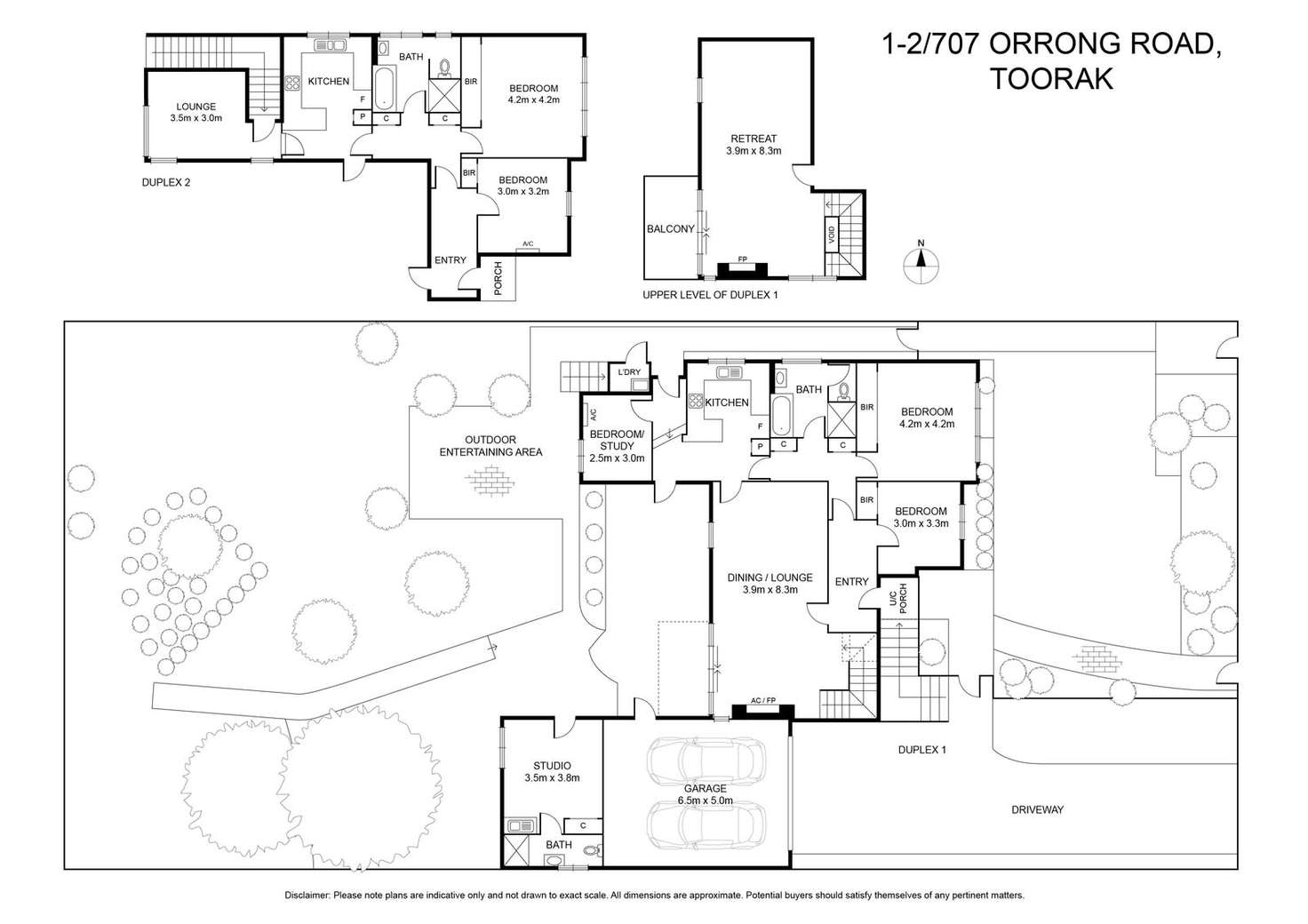 Floorplan of Homely house listing, 707 Orrong Road, Toorak VIC 3142